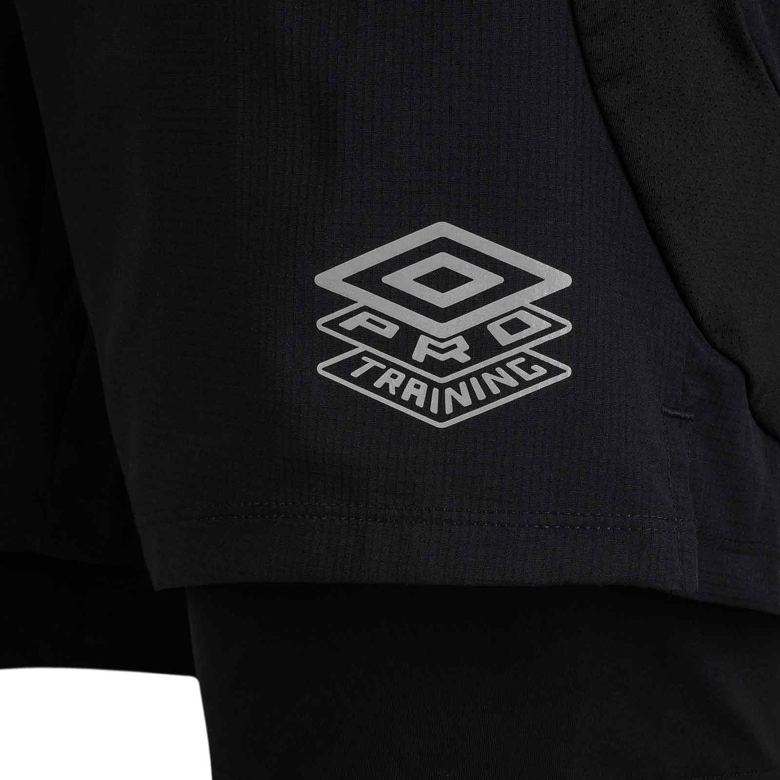 Umbro Pro Training Hybrid Lightweight Mens Football Shorts - Image 3
