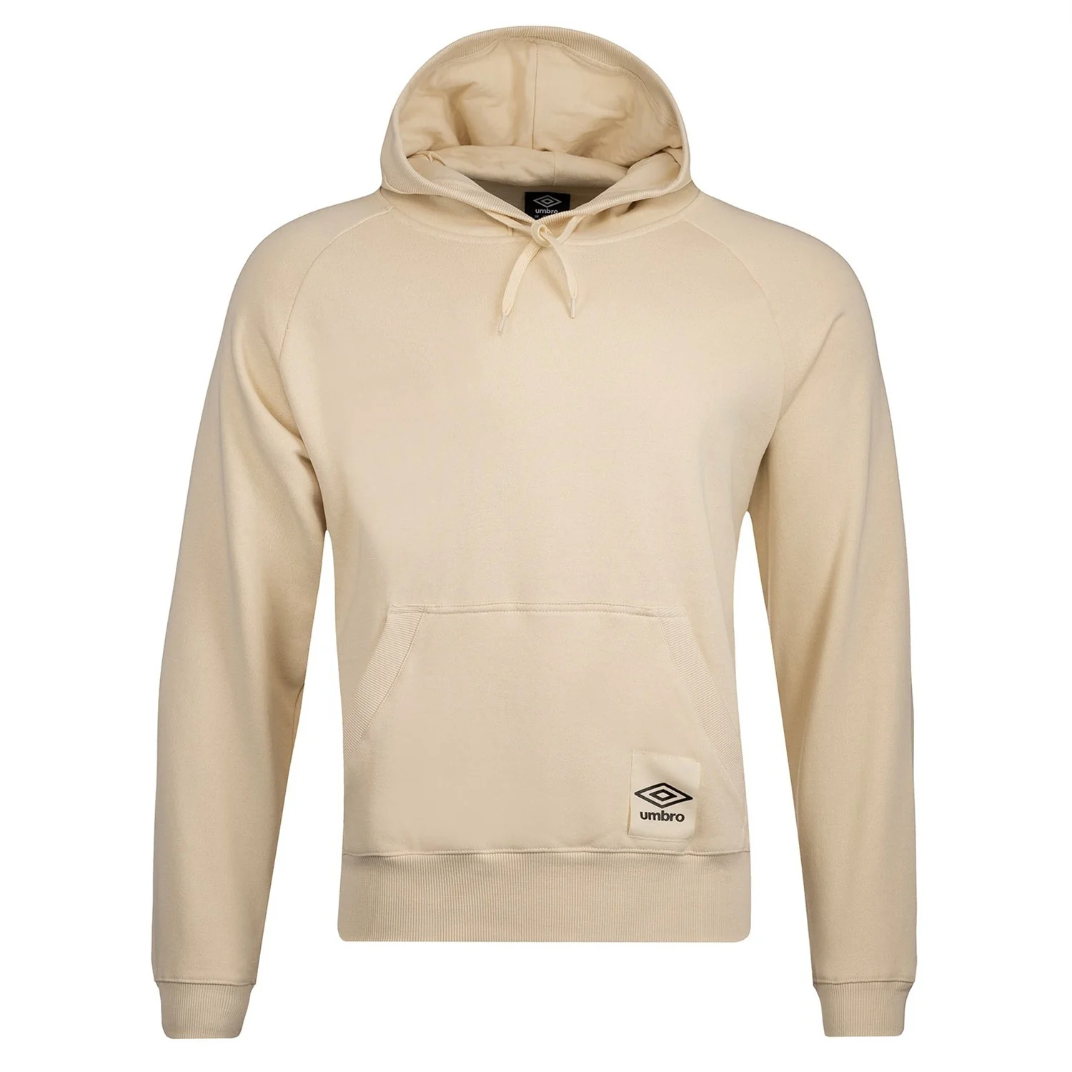 Umbro Relaxed Mens Football Training Hoodie - Cream - Image 5