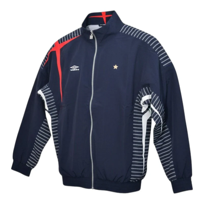 Umbro Relaxed-Fit Mens Football Training Track Jacket - Image 2