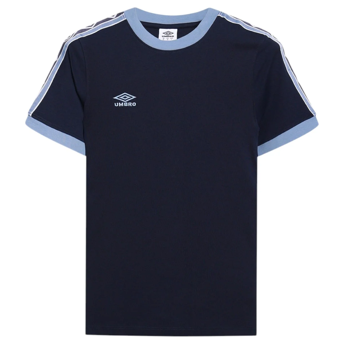 Umbro Regular-Fit Short Sleeve Mens Taped Training T-Shirt - Image 3