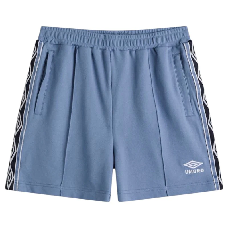 Umbro Football Taped Mens Training Track Shorts - Blue - Image 2