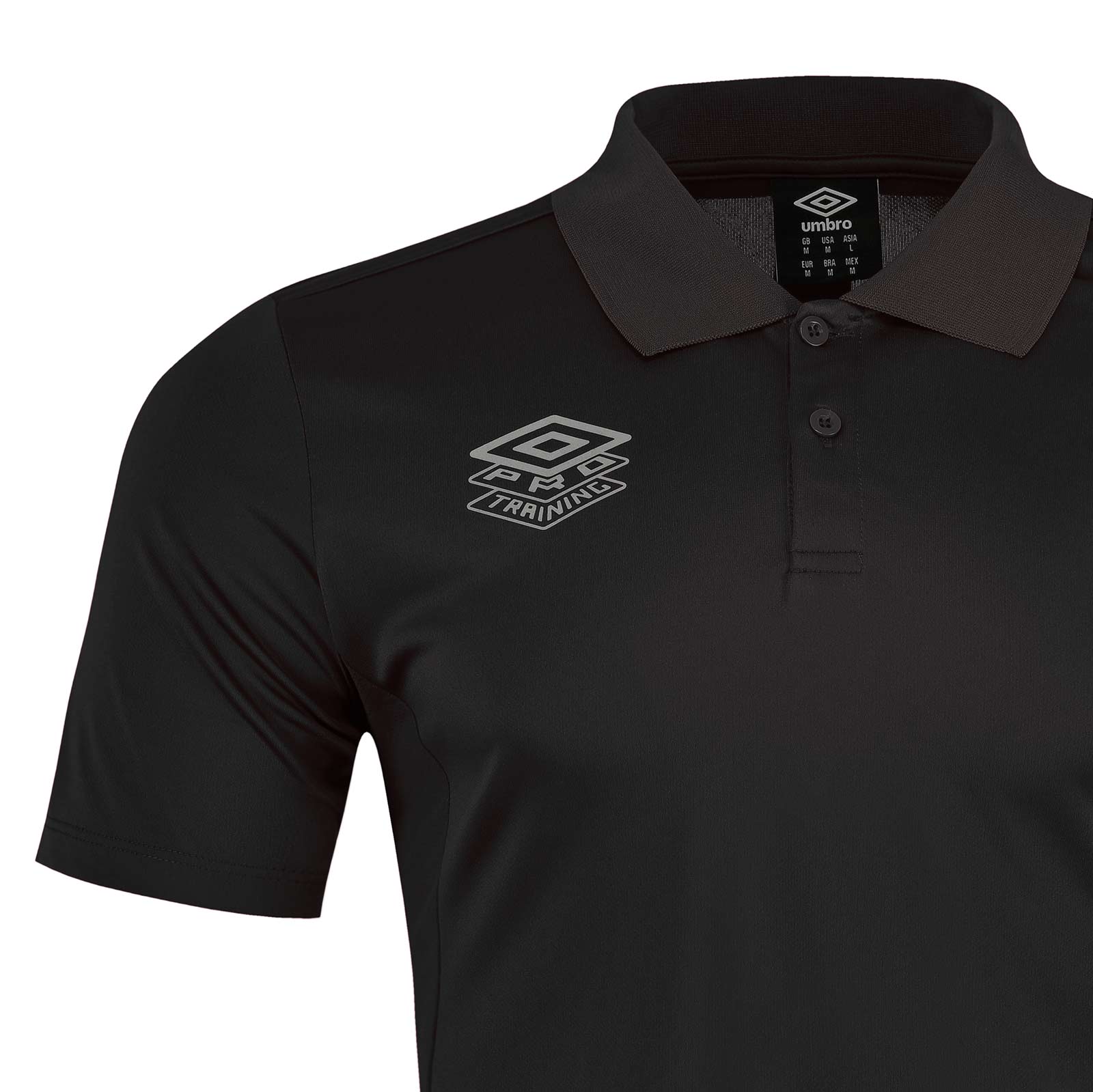 Umbro Pro Training Active Mens Short Sleeve Polo Shirt - Image 6