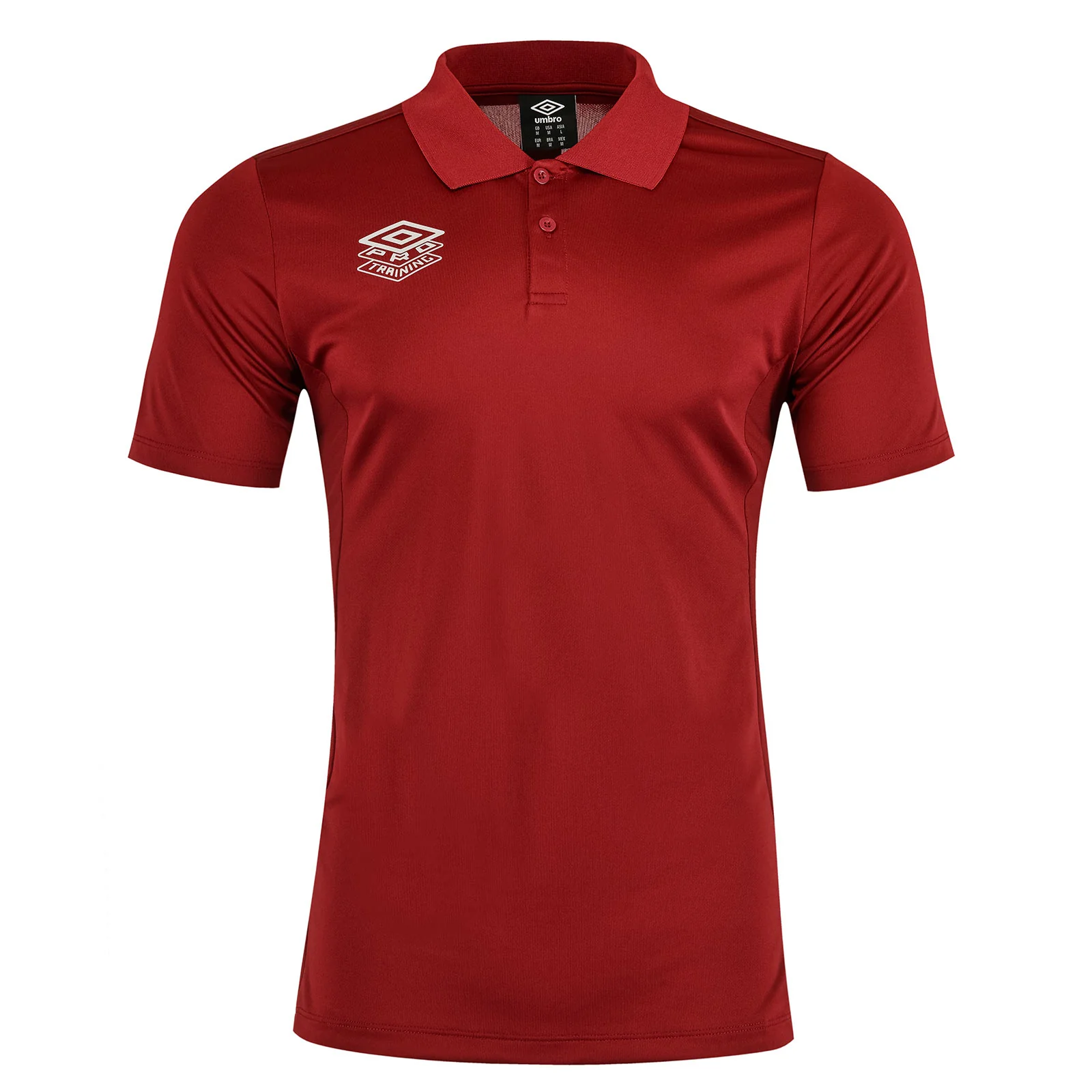 Umbro Pro Training Active Mens Short Sleeve Polo Shirt - Image 3