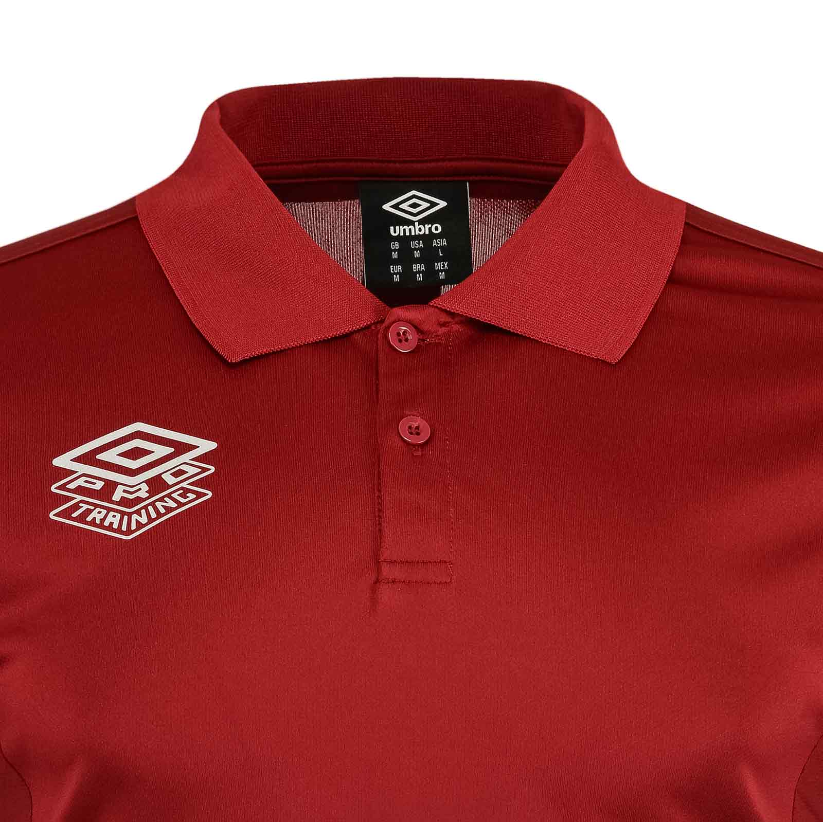 Umbro Pro Training Active Mens Short Sleeve Polo Shirt - Image 5
