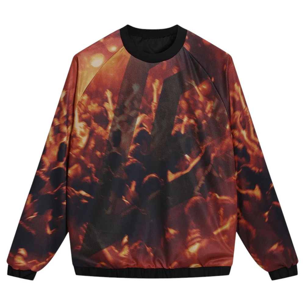 Umbro Relaxed Boxy-Fit Mens Reversible Logo Crew Top - Image 3