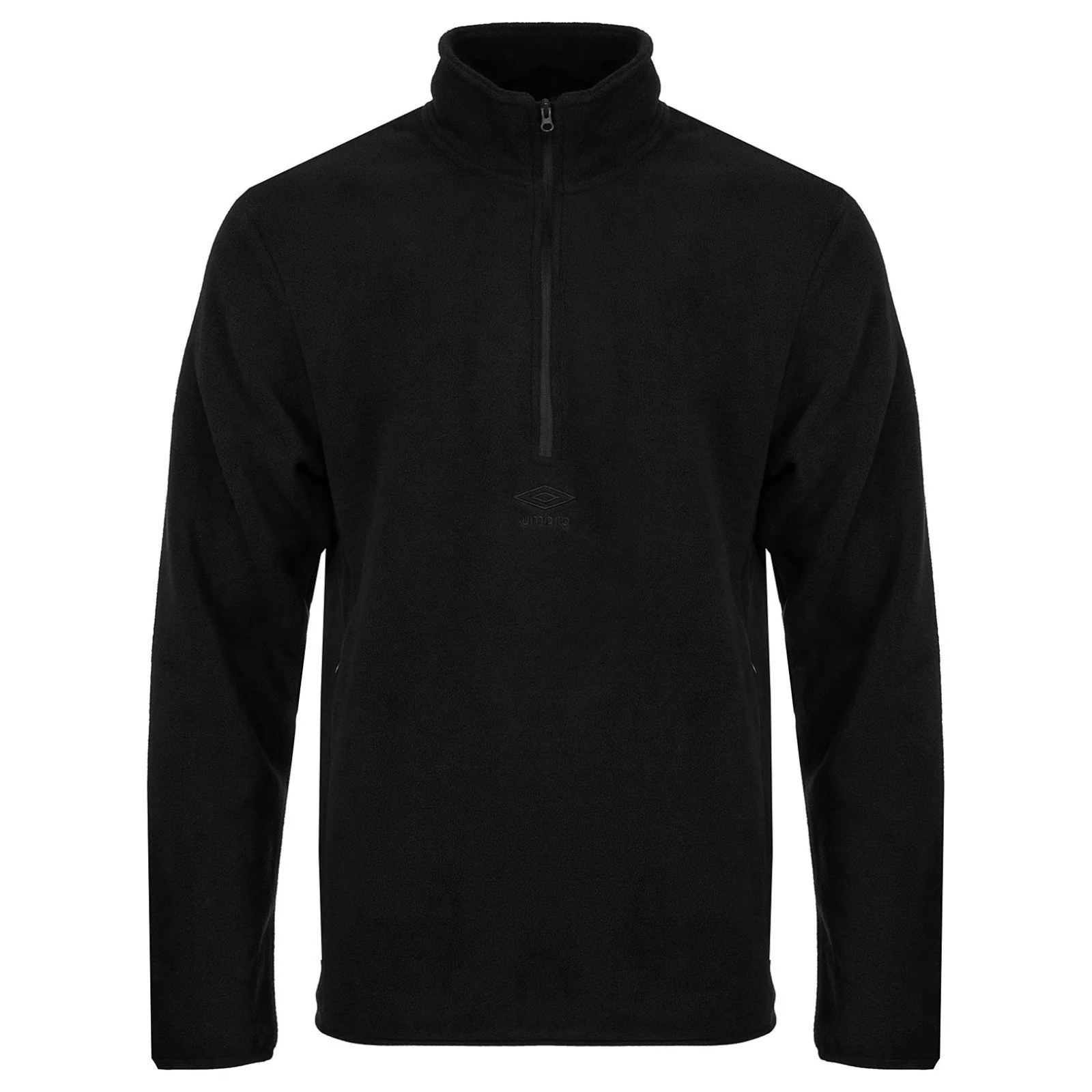 Umbro Relaxed Mens Logo Half-Zip Training Polar Fleece - Image 3