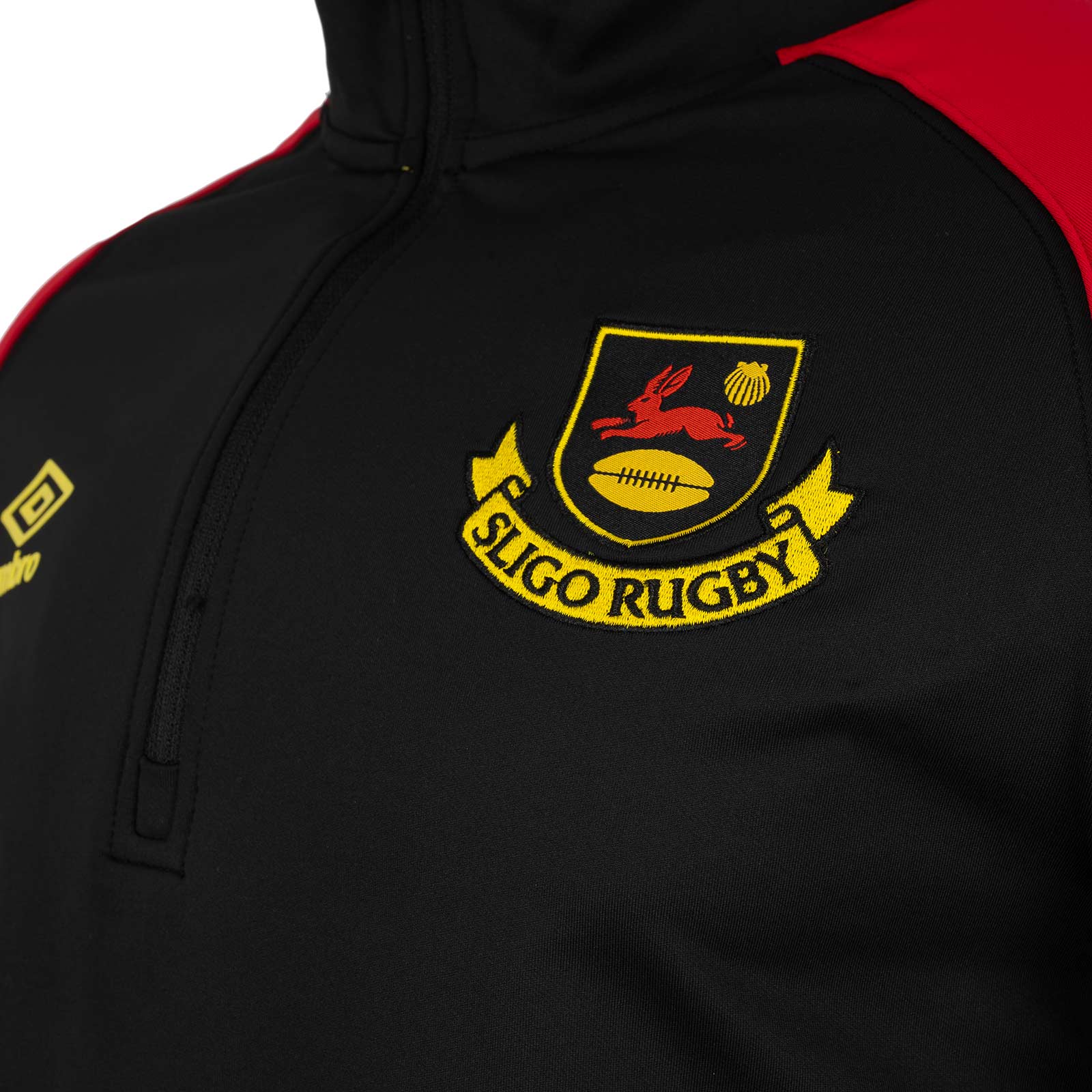 Umbro Sligo Rugby 2025/26 Junior Quarter-Zip Midlayer Top - Image 4