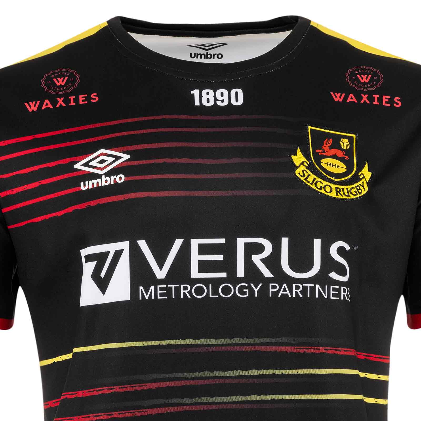 Umbro Sligo Rugby 2025/26 Warm-Up Training Junior Jersey - Image 3