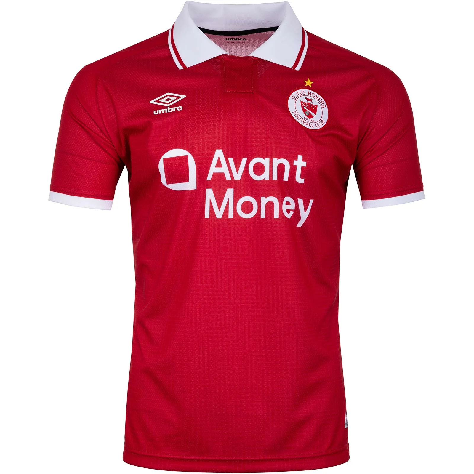 Umbro Sligo Rovers Football 2025 Mens Home Jersey