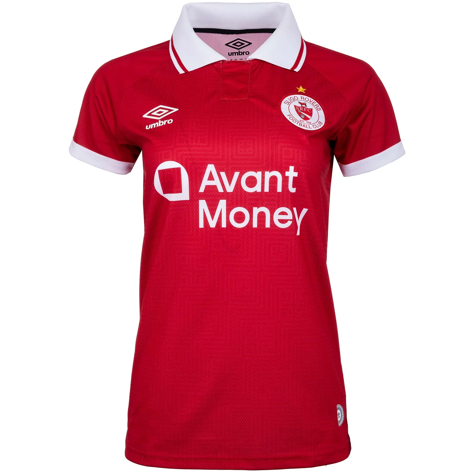 Umbro Sligo Rovers Football 2025 Womens Home Jersey
