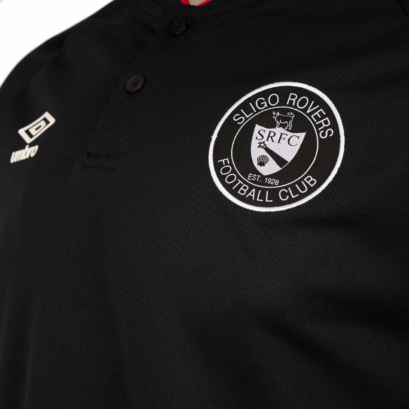 Umbro Sligo Rovers Football 2025 Mens Media Polo Shirt - Image 3