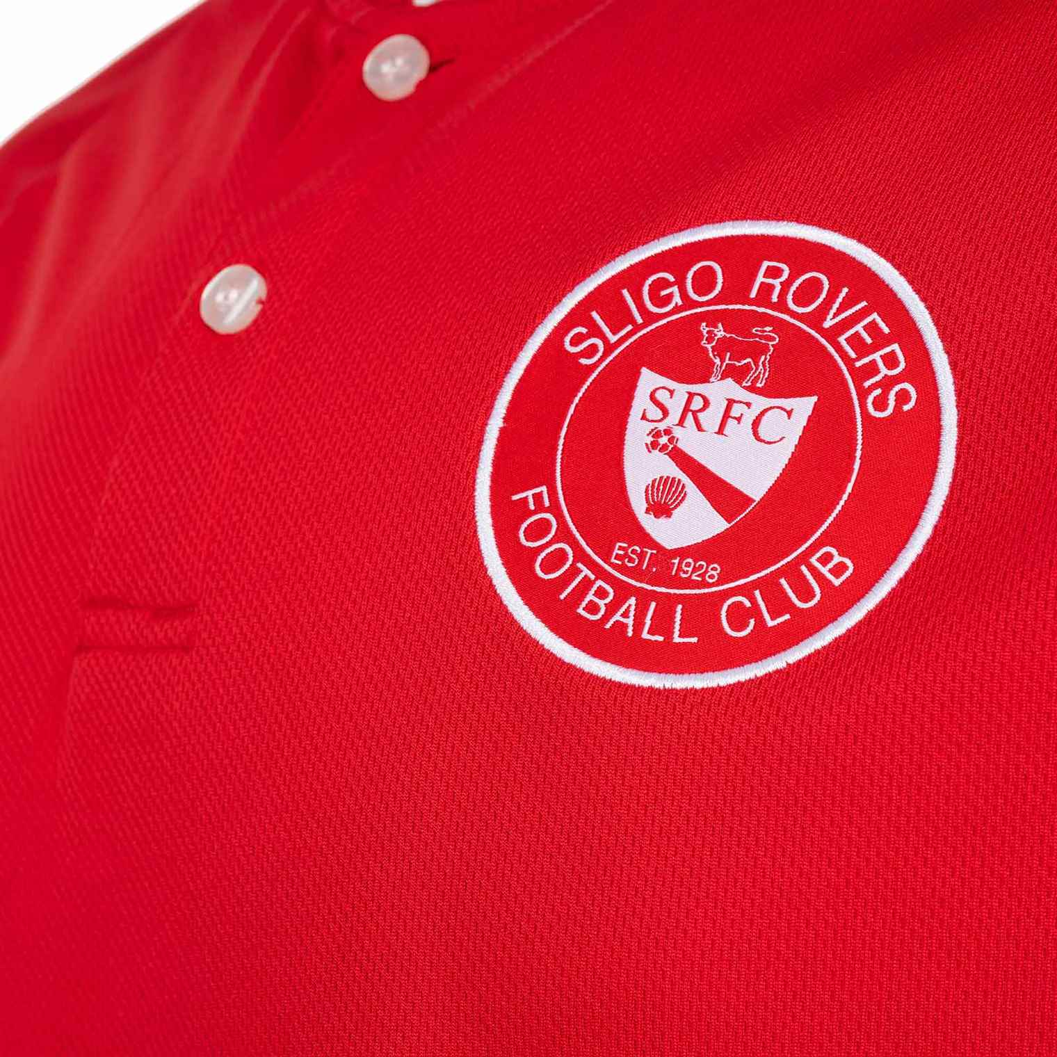 Umbro Sligo Rovers Football 2025 Mens Media Polo Shirt - Image 3