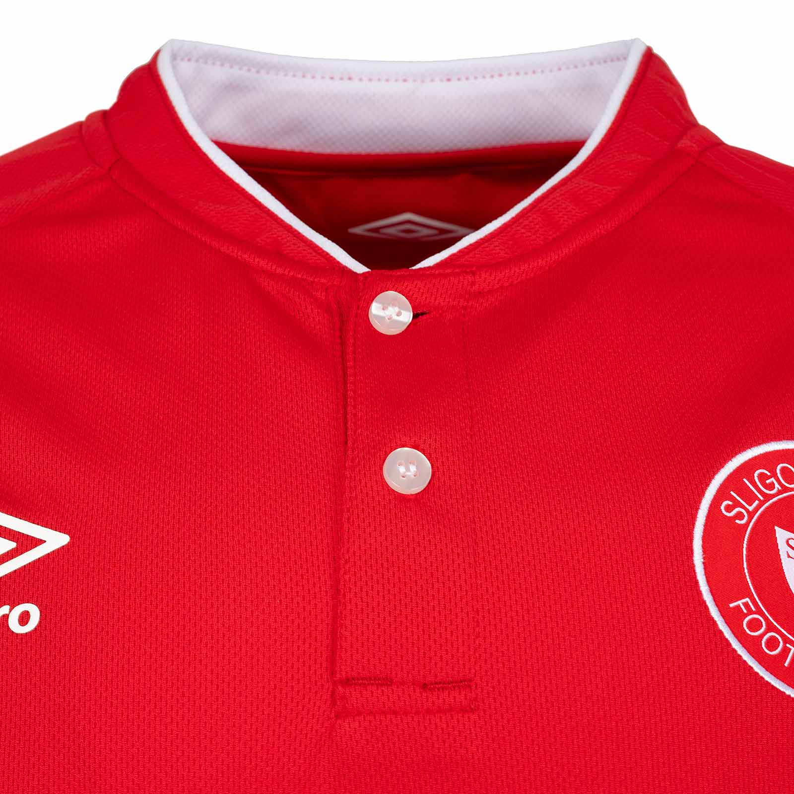 Umbro Sligo Rovers Football 2025 Mens Media Polo Shirt - Image 4