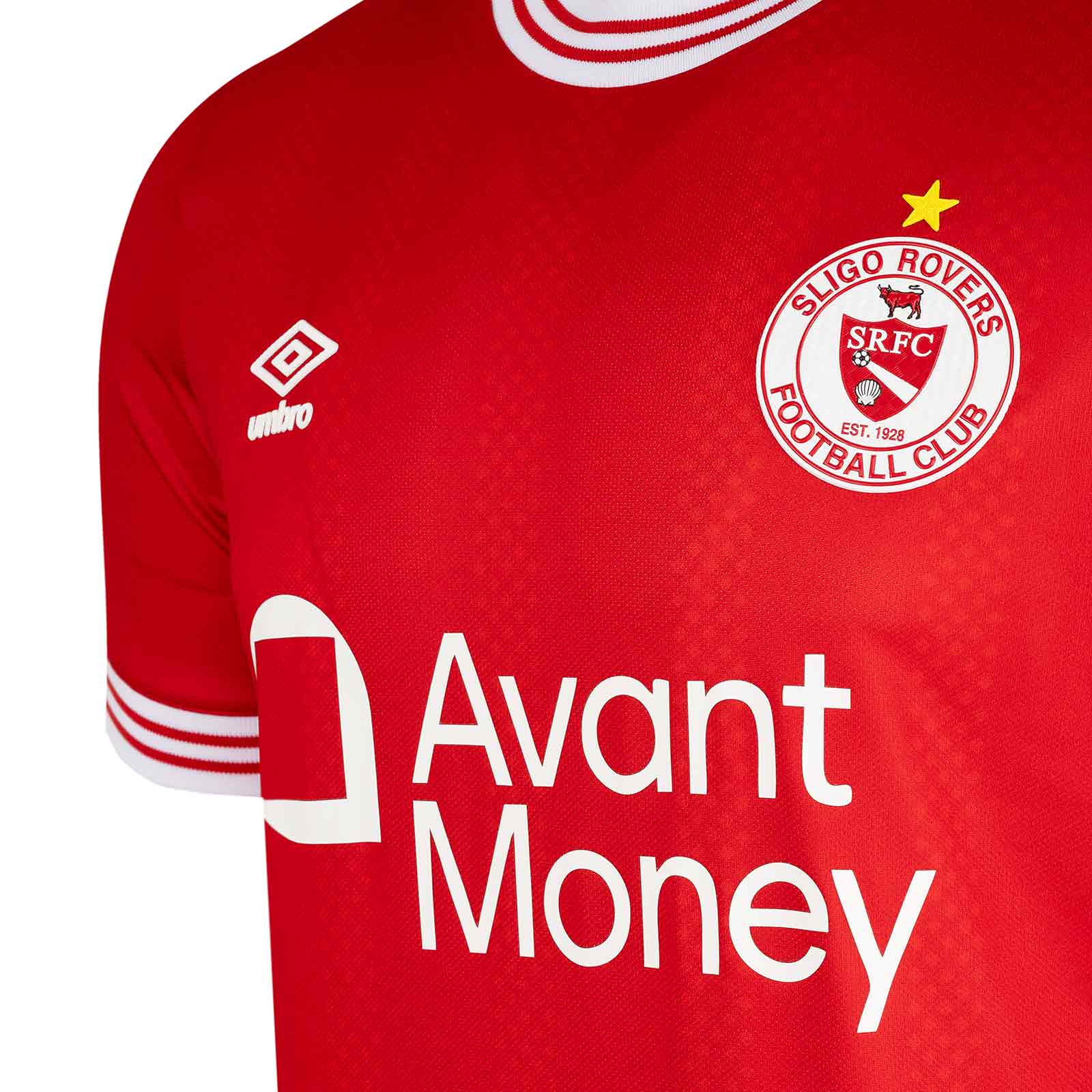 Umbro Sligo Rovers Football 2026 Mens Short Sleeved Home Jersey - Image 4
