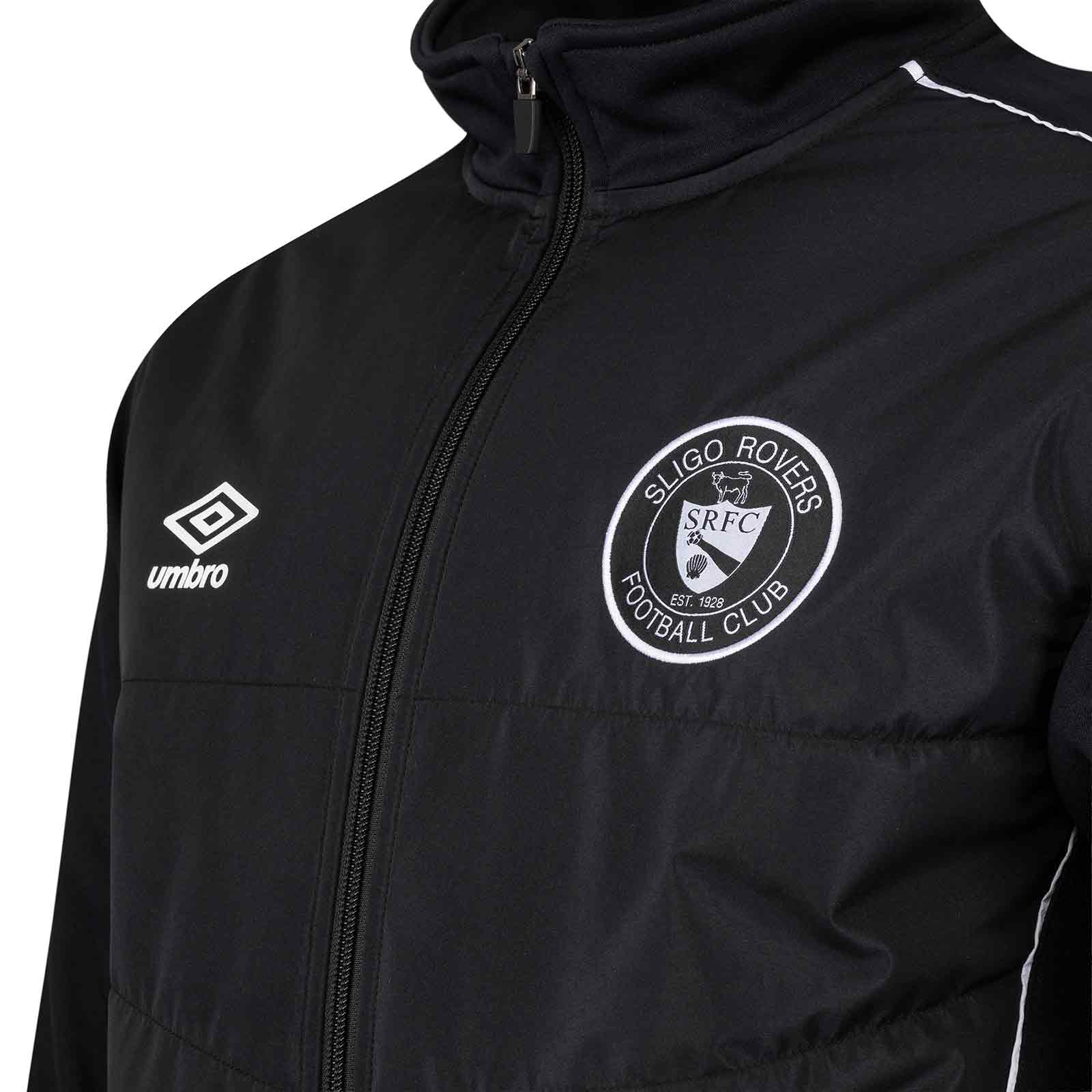 Umbro Sligo Rovers Football 2026 Mens Full-Zip Hybrid Jacket - Image 6