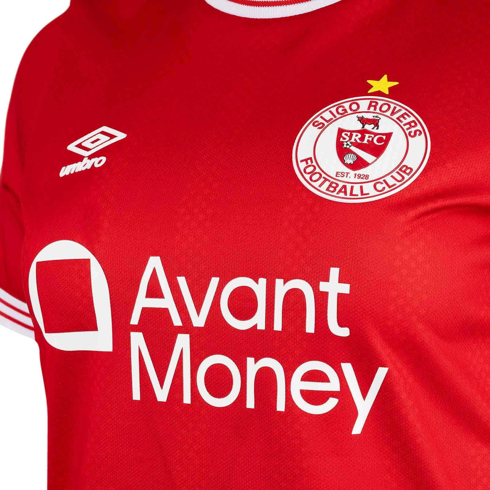 Umbro Sligo Rovers Football 2026 Womens Home Jersey - Image 4