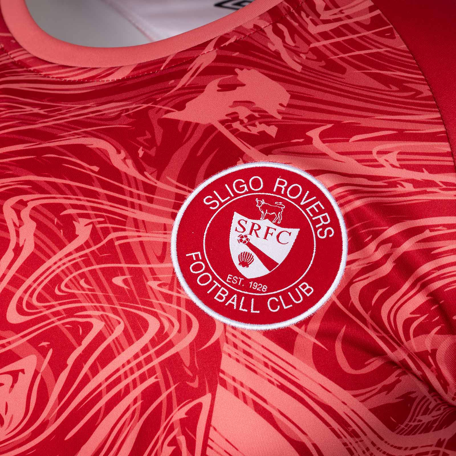 Umbro Sligo Rovers Football 2025 Kids Warm Up Jersey - Image 3