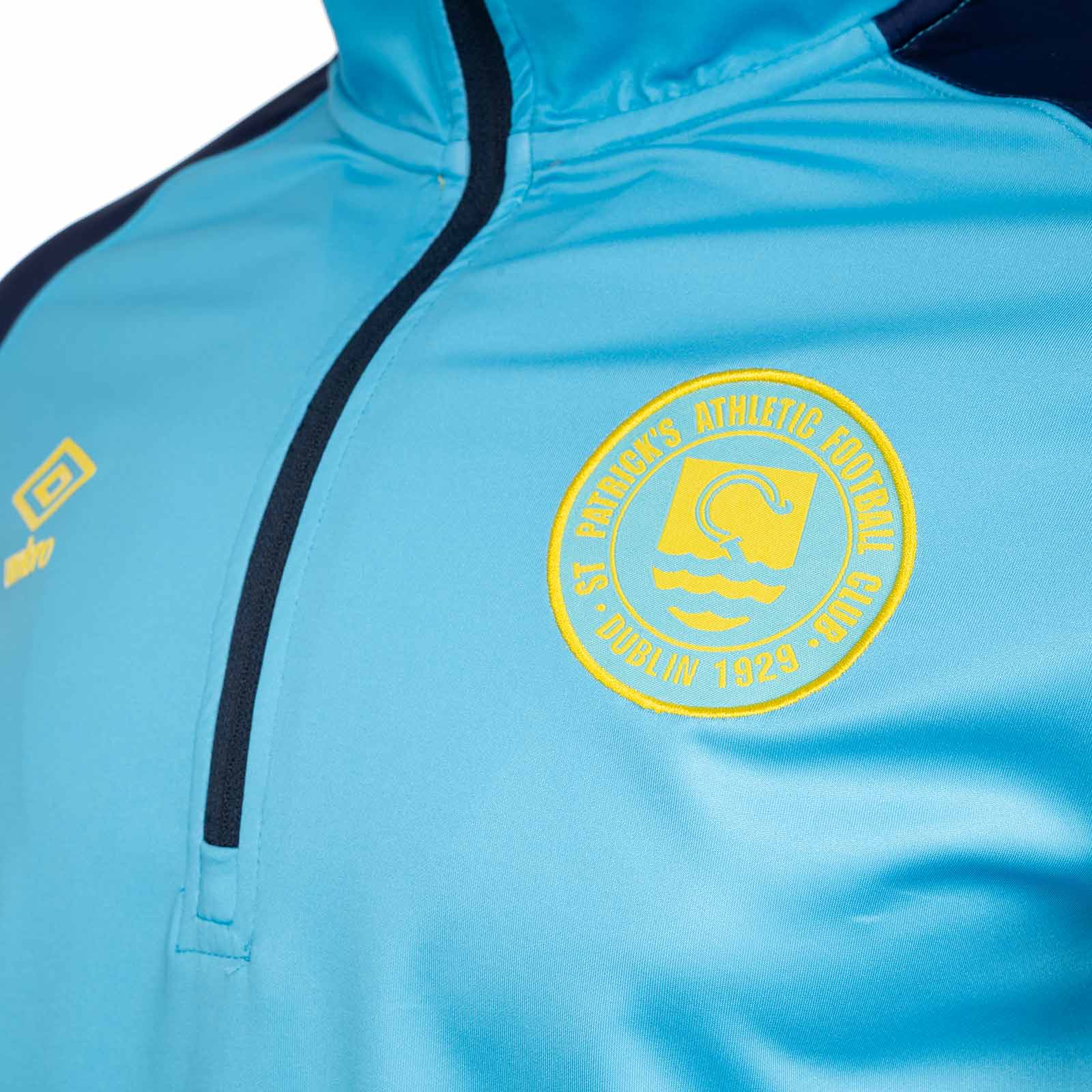 Umbro St Patricks Athletic Football Club 2025 Kids Half-Zip Mid-Layer - Image 3