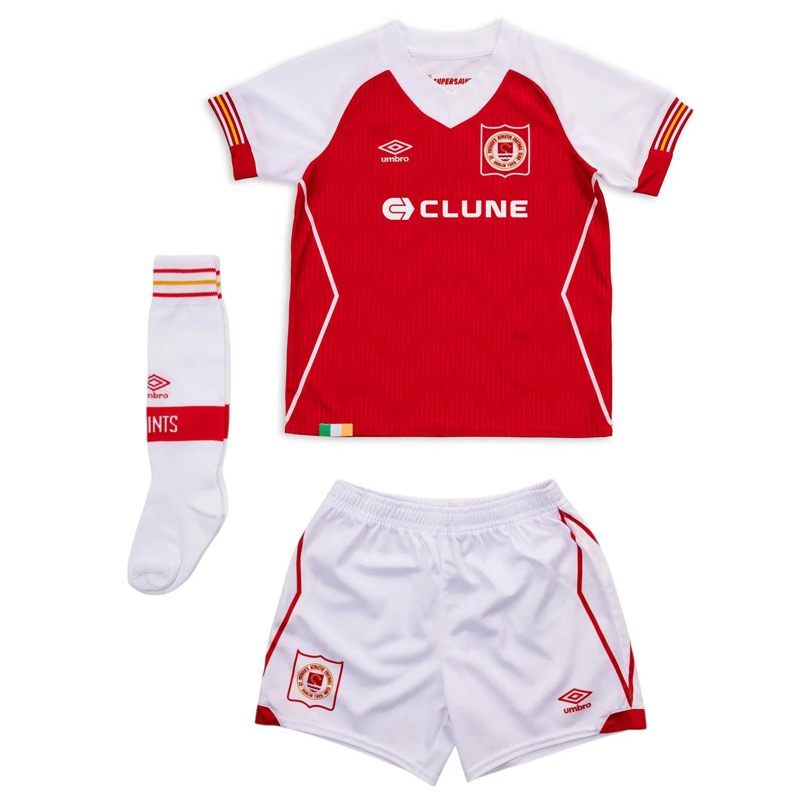 Umbro St Patricks Athletic Football Club 2026 Infant Home Kit