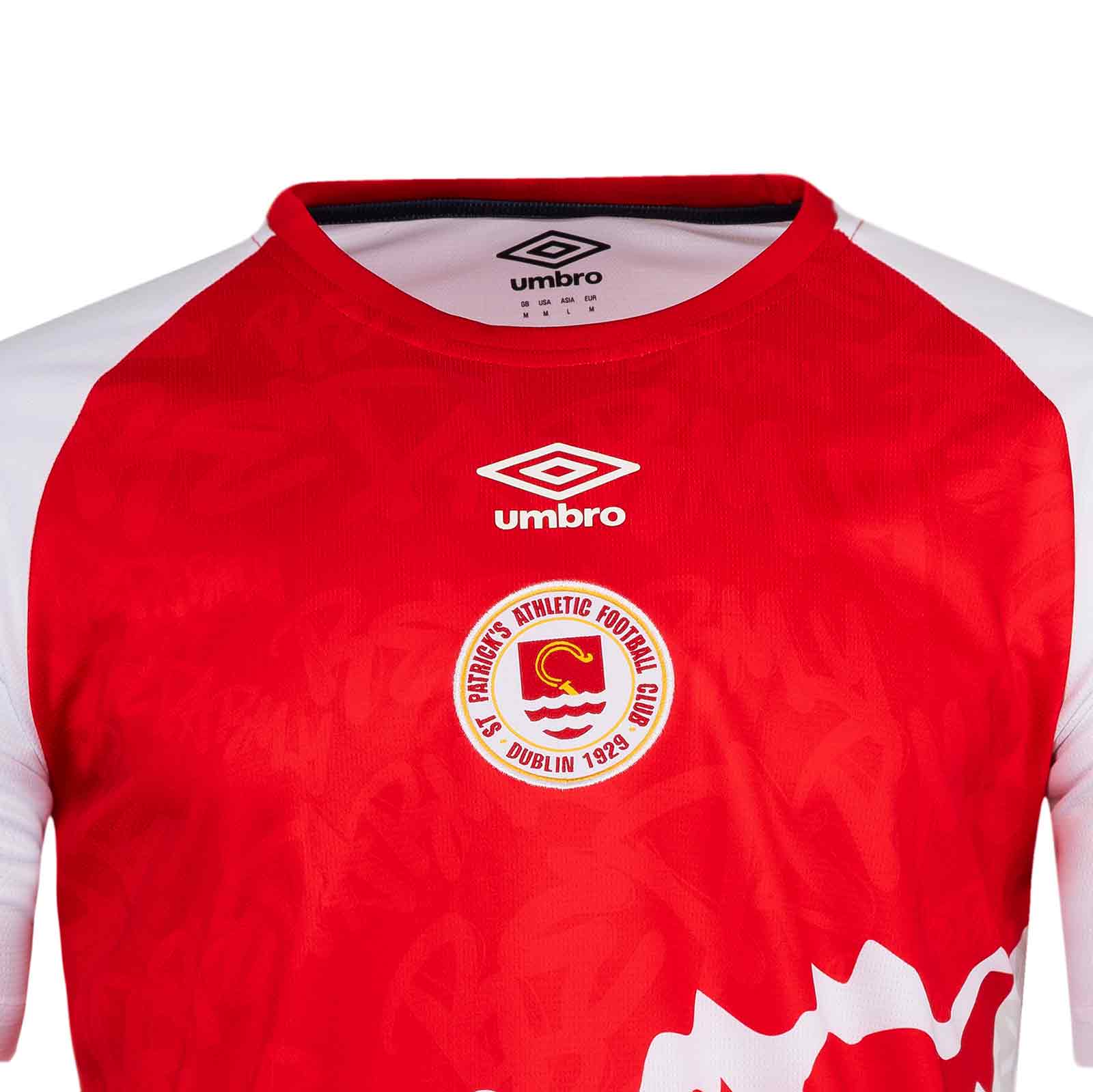 Umbro St Patricks Football 2026 Adults Warm Up Jersey - Image 3
