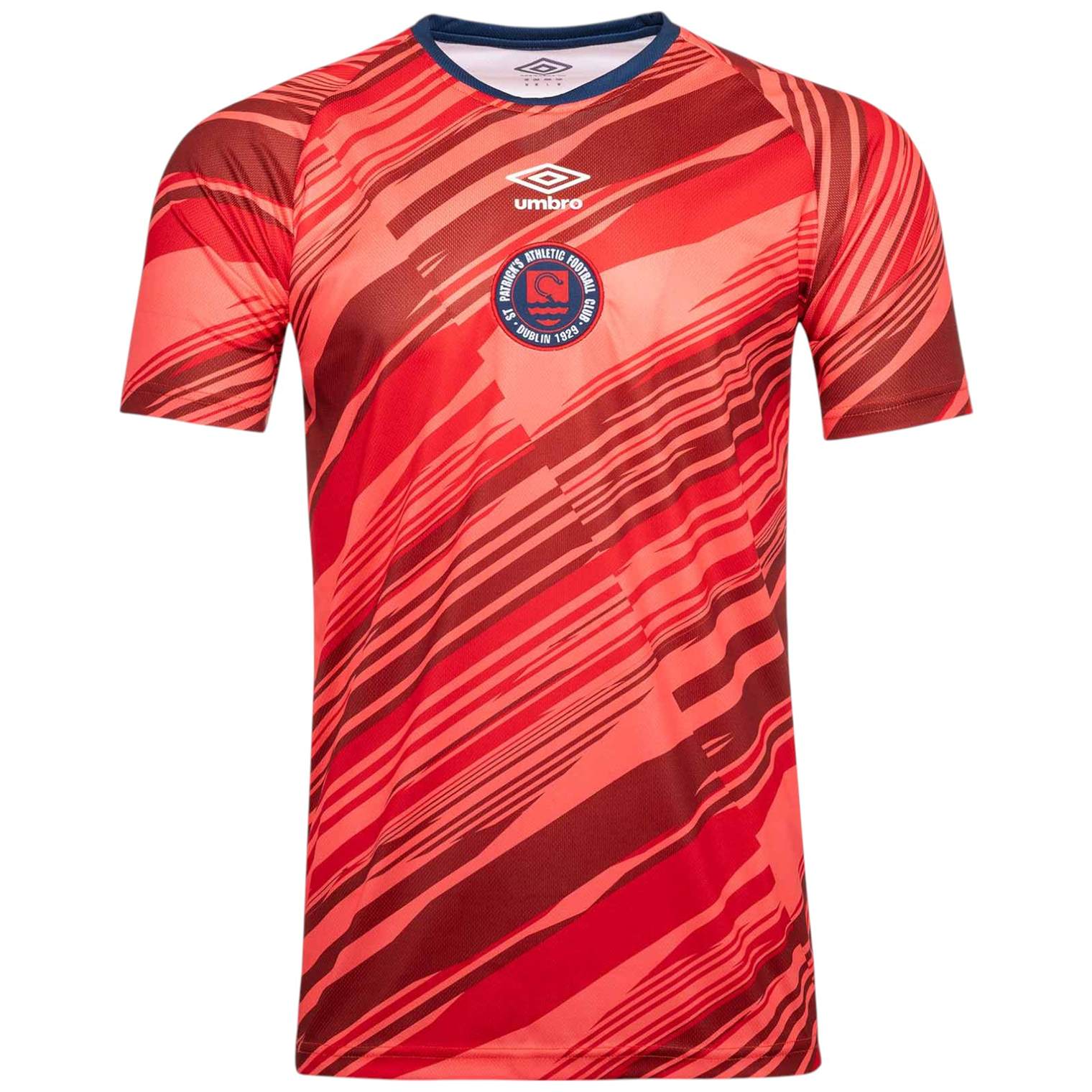 Umbro St Patricks Athletic Football Club Euro 2025 Mens Warm Up Jersey