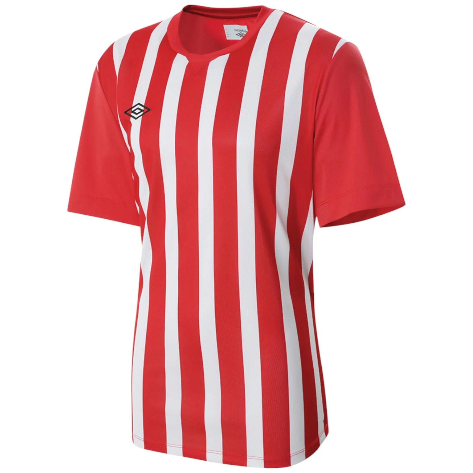 Umbro Striped Knit Short Sleeved Football Training Jersey