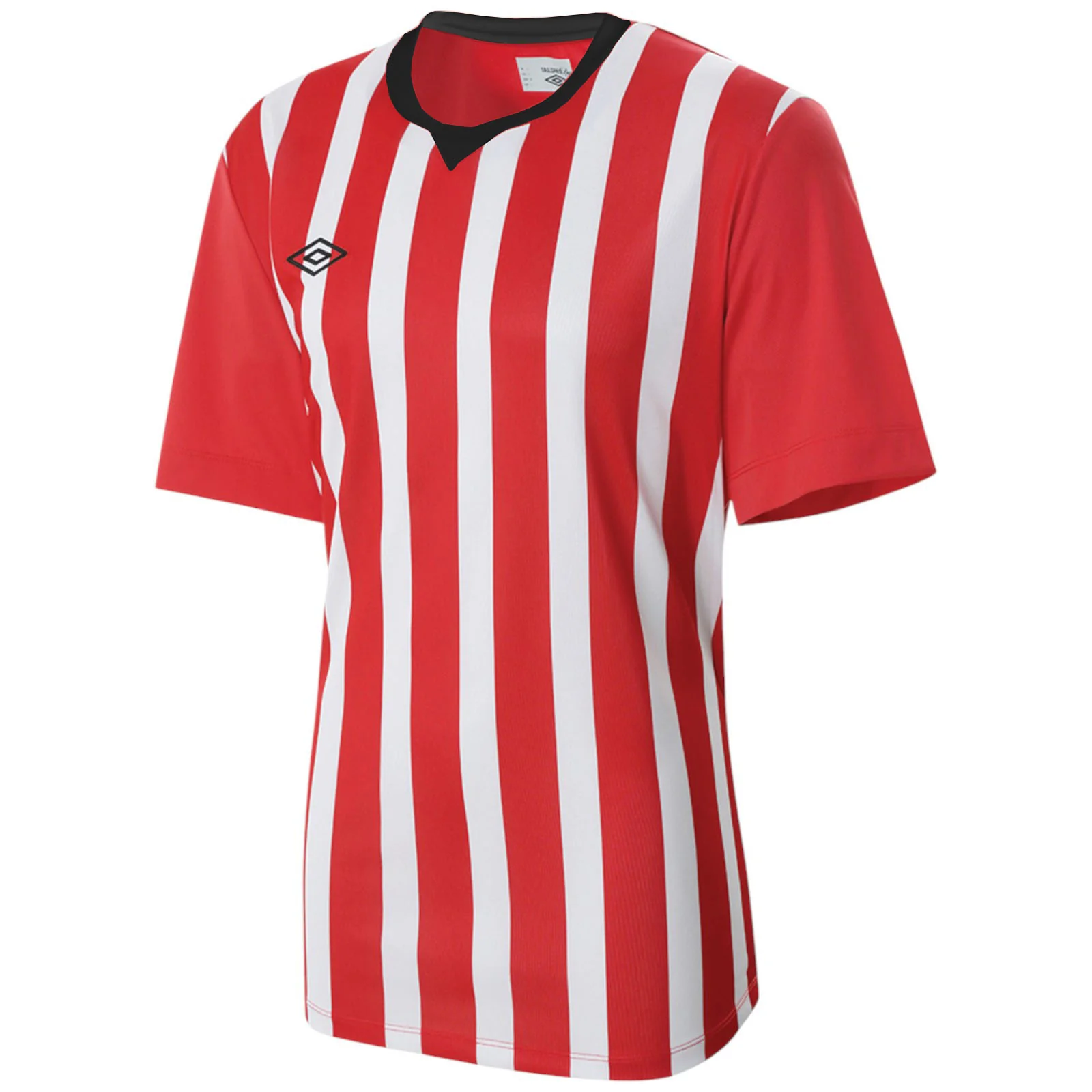Umbro Striped Knit Short Sleeved Football Training Jersey