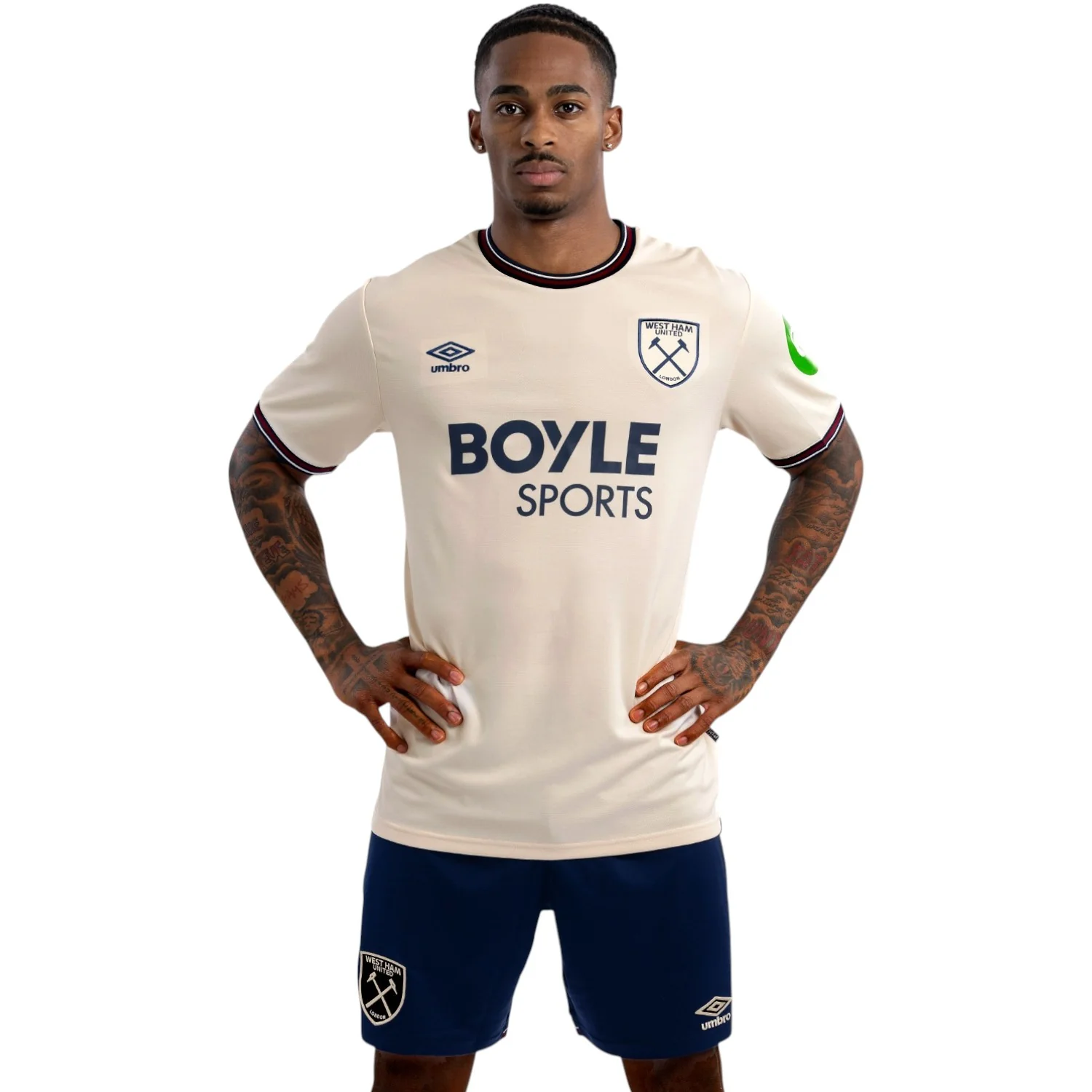 Umbro West Ham Football 2025/26 Adults Away Jersey
