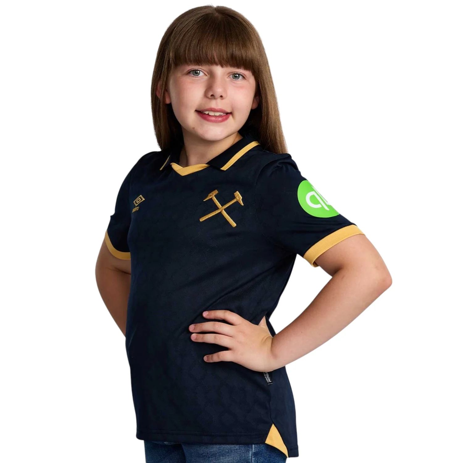 Umbro West Ham United F.C. 2025/26 Kids Third Jersey - Image 4