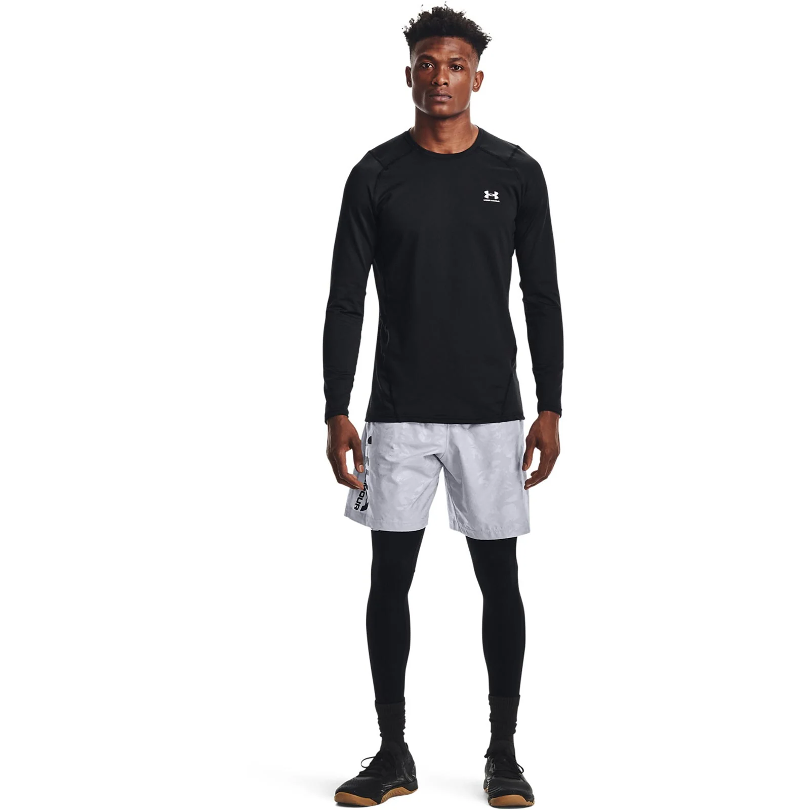 Under Armour Mens CG Armour Leggings Black - Image 6