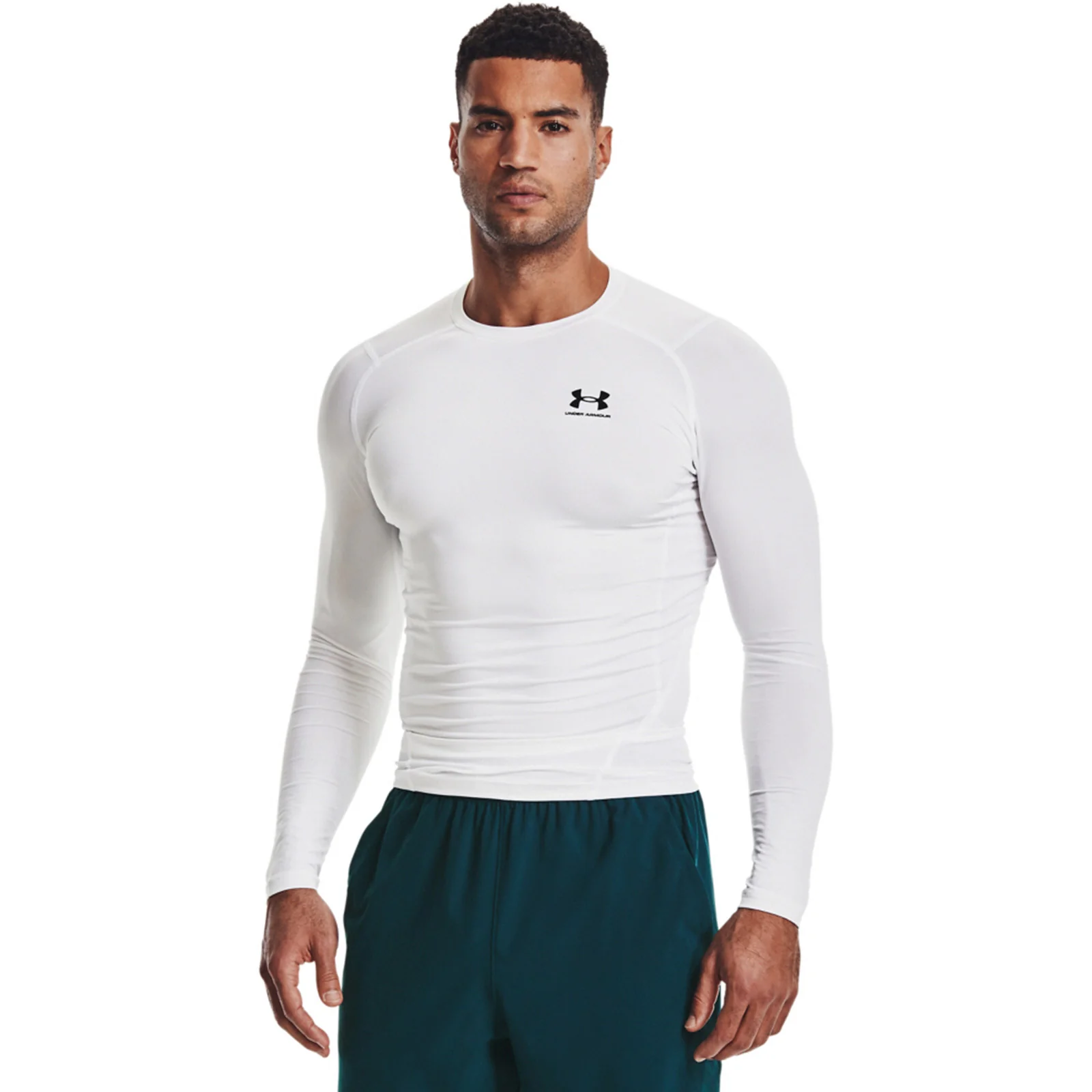Under Armour Men's HeatGear Compression Long Sleeve T-Shirt - Image 3