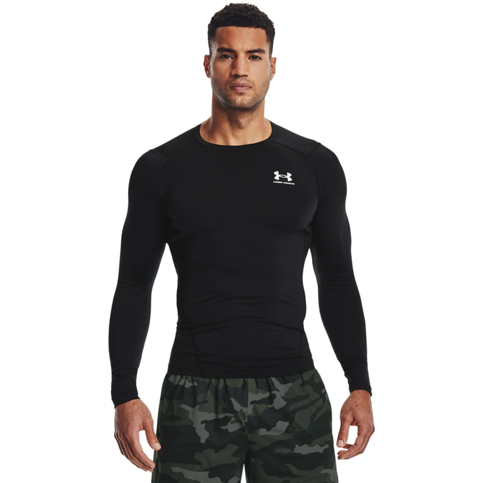 Under Armour Mens HeatGear Compression Long Sleeve T-Shirt - Image 3