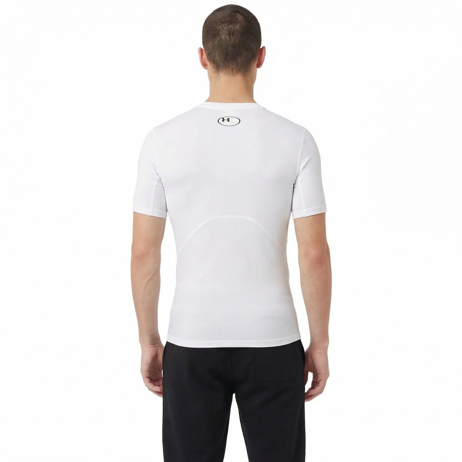 Under Armour Mens HG Armour Compression Short Sleeve T-Shirt - Image 2