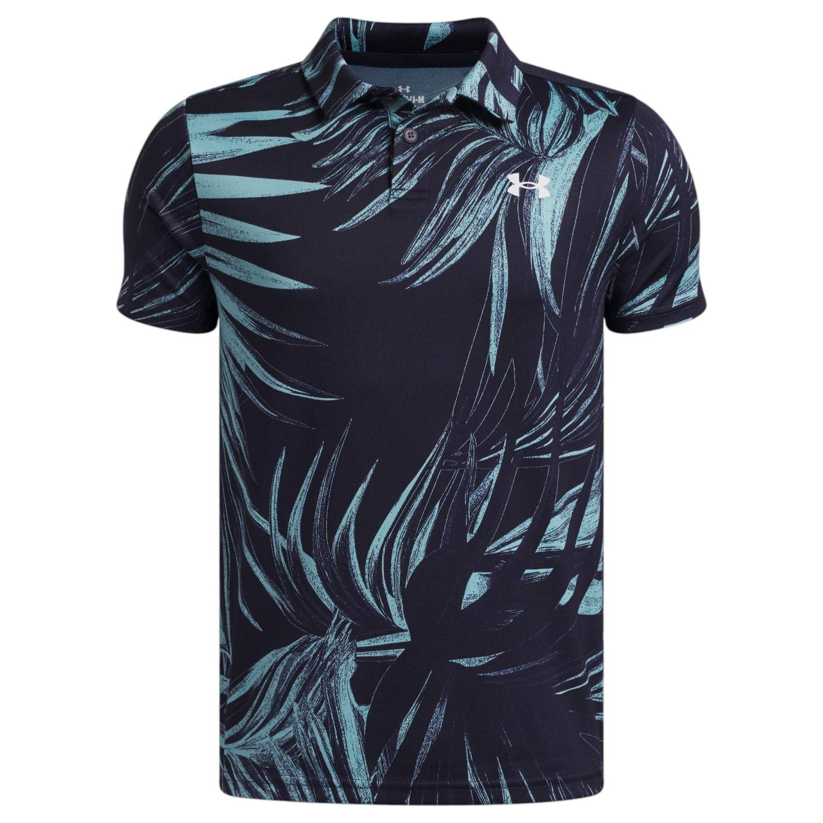 Under Armour Golf Matchplay Printed Kids Polo Shirt - Image 4
