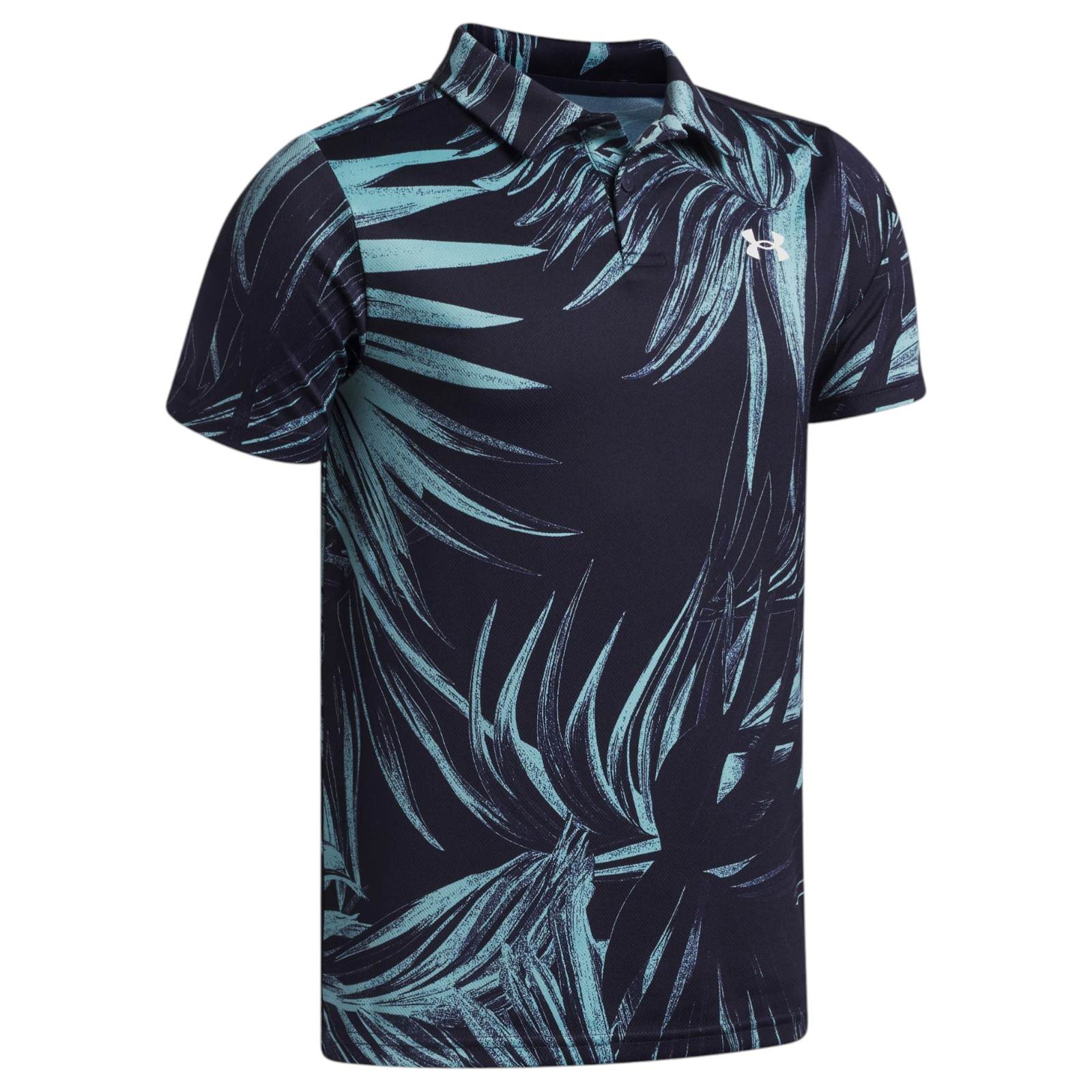 Under Armour Golf Matchplay Printed Kids Polo Shirt - Image 5