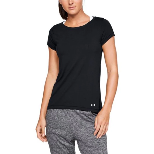 Under ArmourĀ® HeatGearĀ® Women's T-Shirt - Image 3