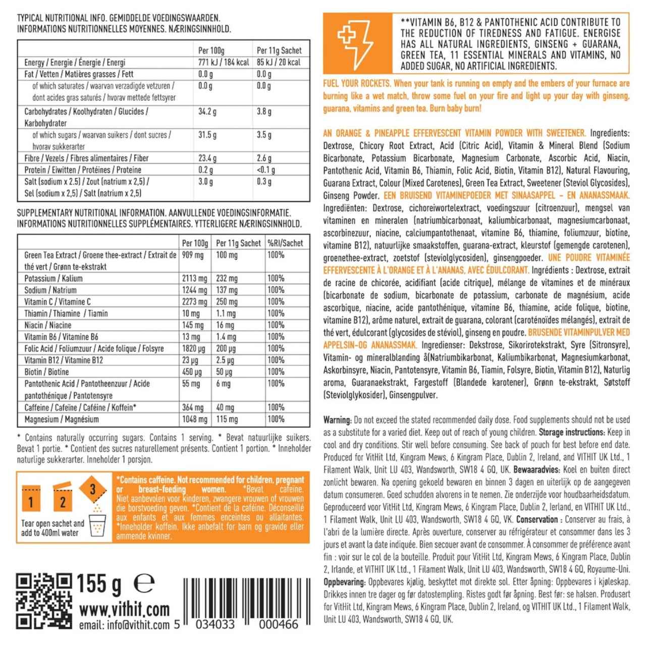 VIT HIT Rocket Fuel Effervescents - Image 4