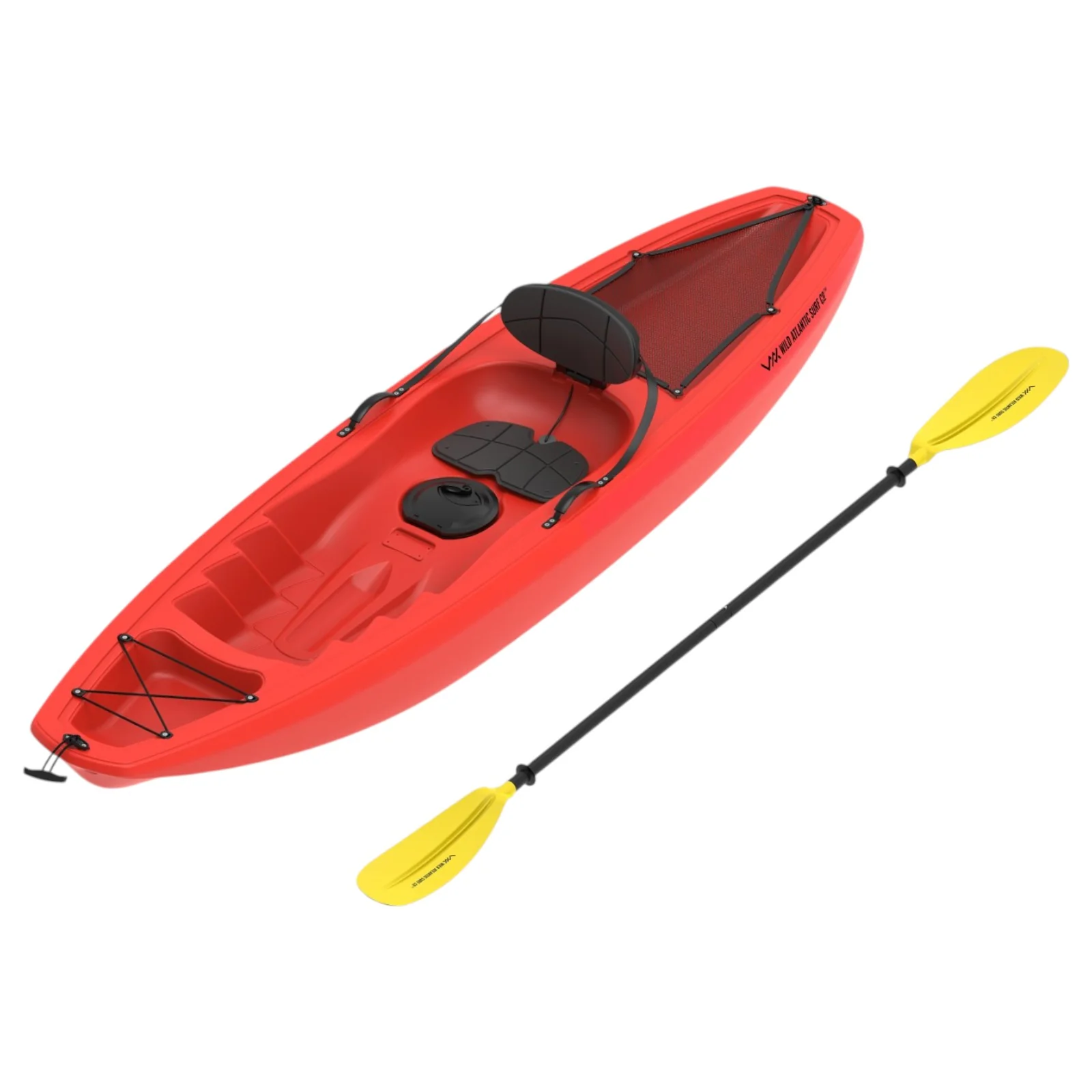 Wild Atlantic Surf 9ft Hull Design Adults Sit On Kayak - Red