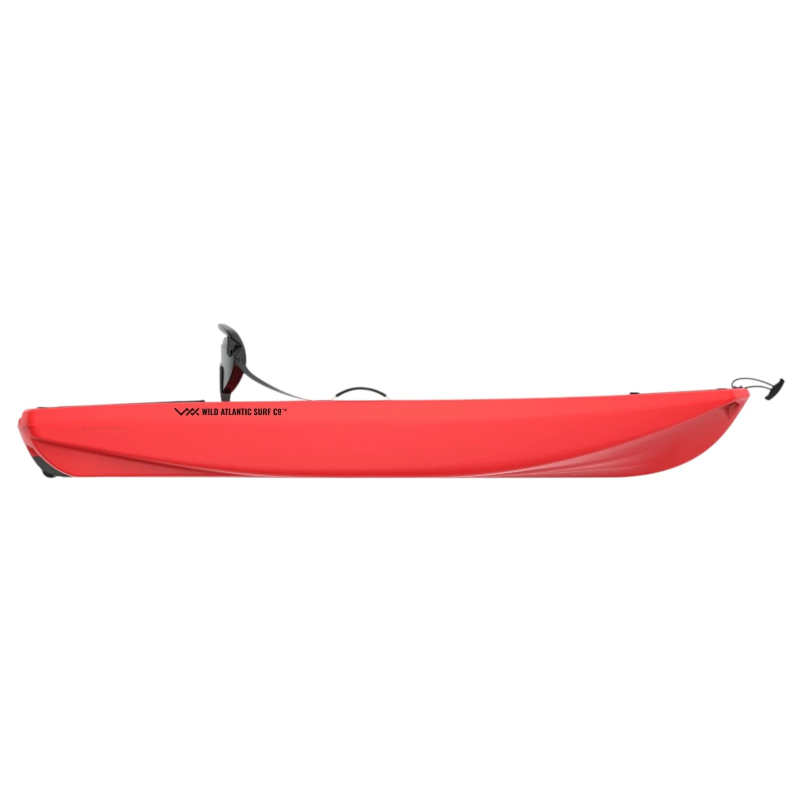 Wild Atlantic Surf Hull Design Kids 6ft Sit On Kayak - Red - Image 6