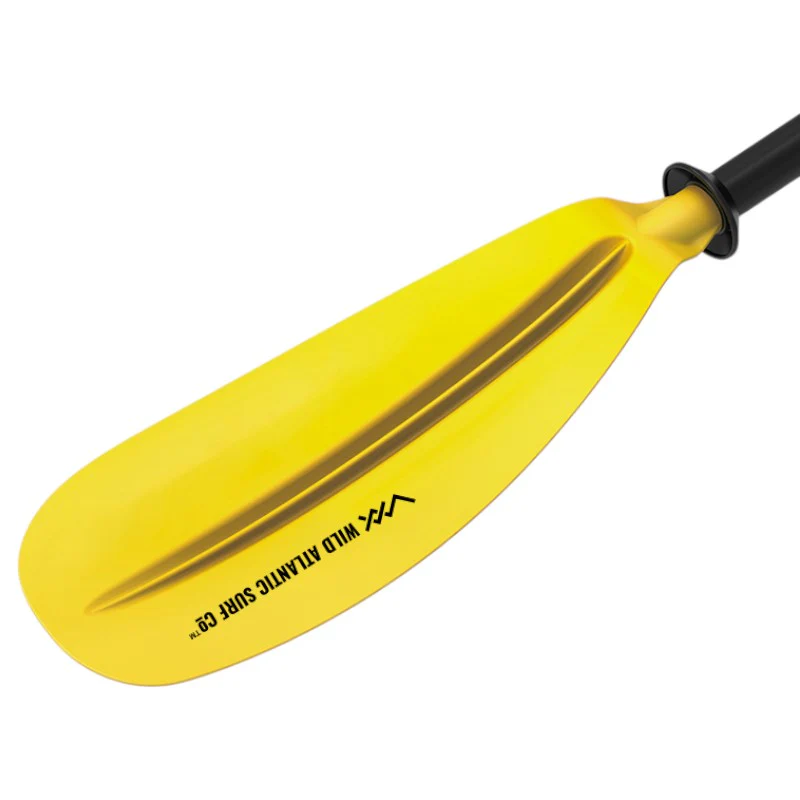 Wild Atlantic Surf Lightweight Kids Kayak Paddle - Yellow - Image 2