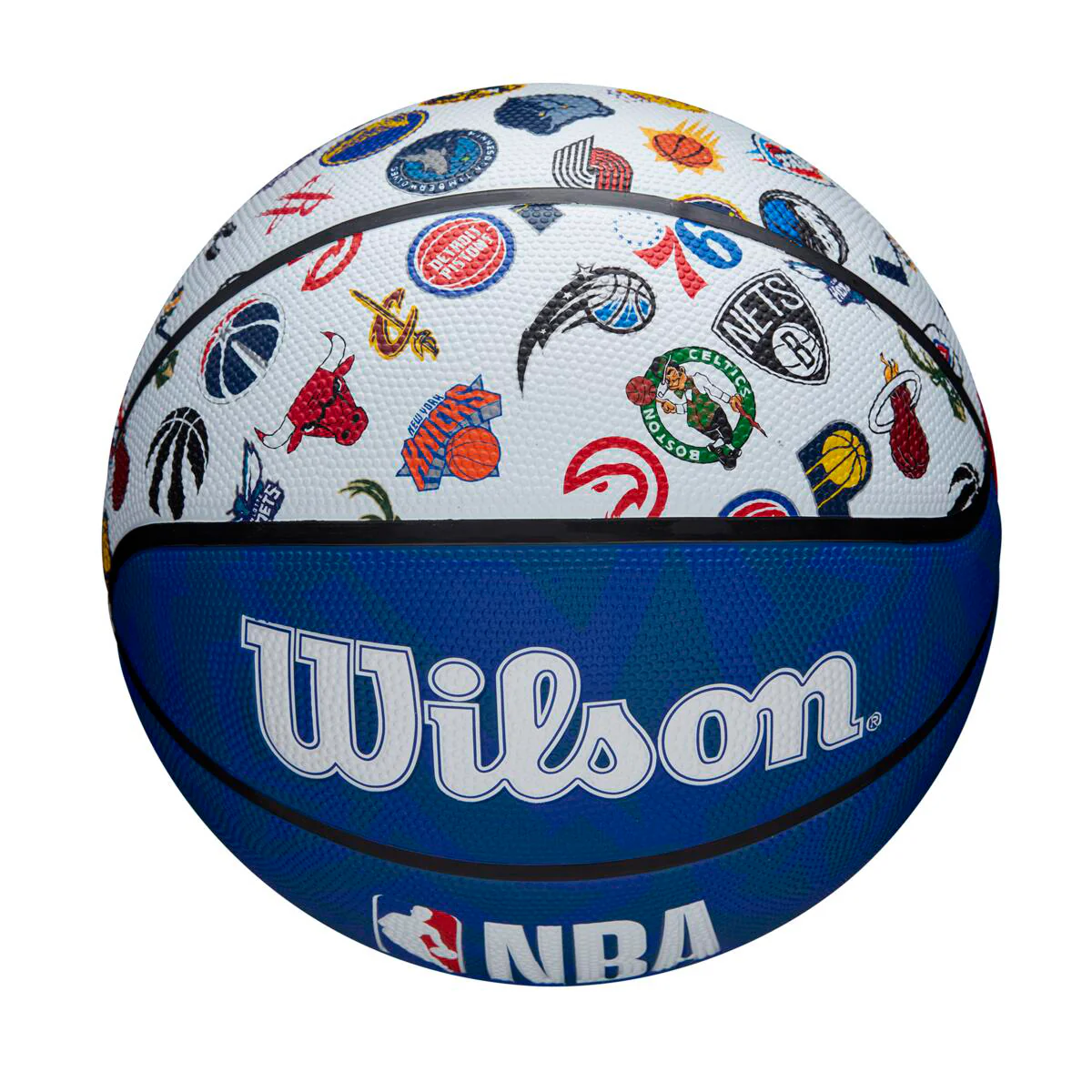 Wilson NBA All Team Red, White & Blue Basketball - Image 4