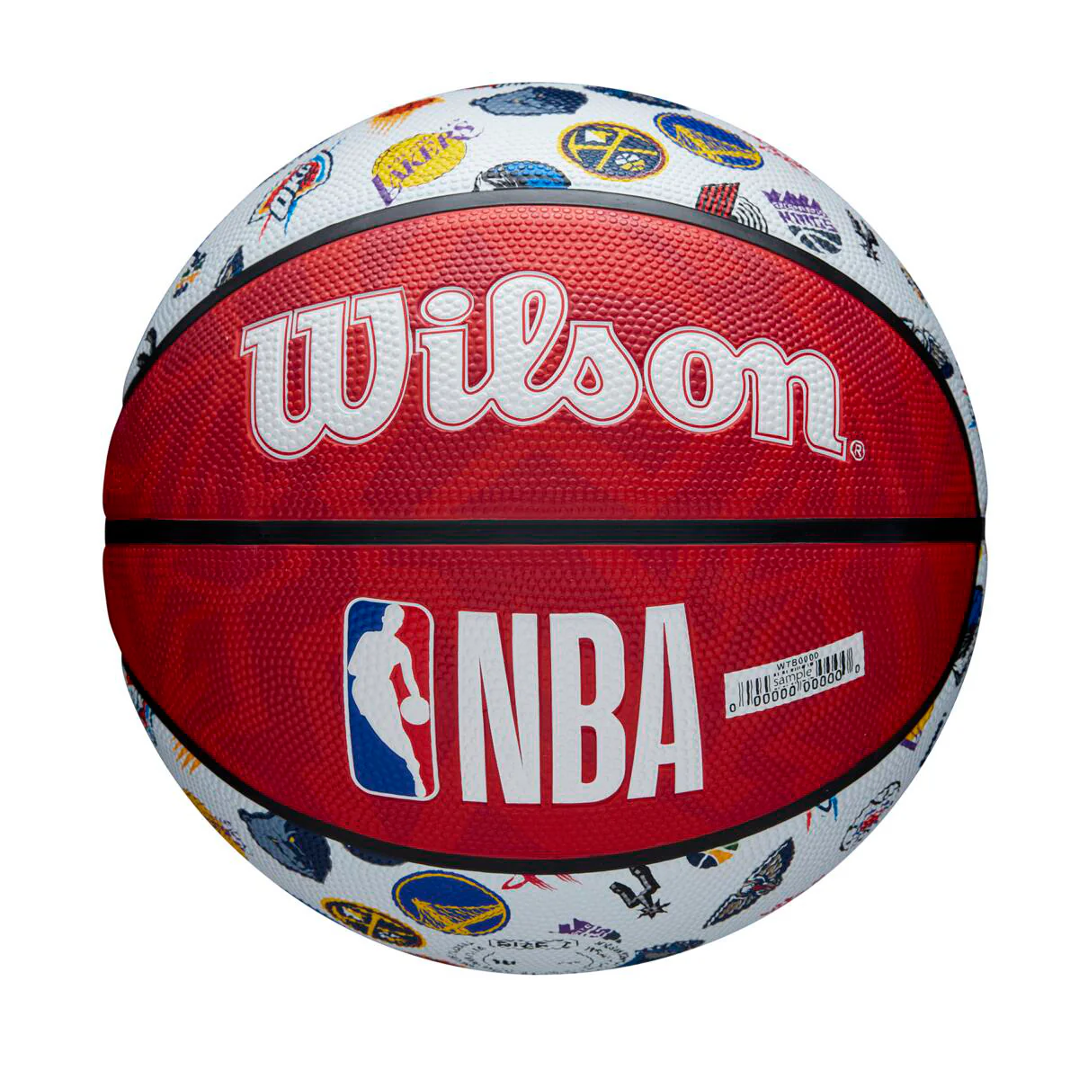 Wilson NBA All Team Red, White & Blue Basketball - Image 6