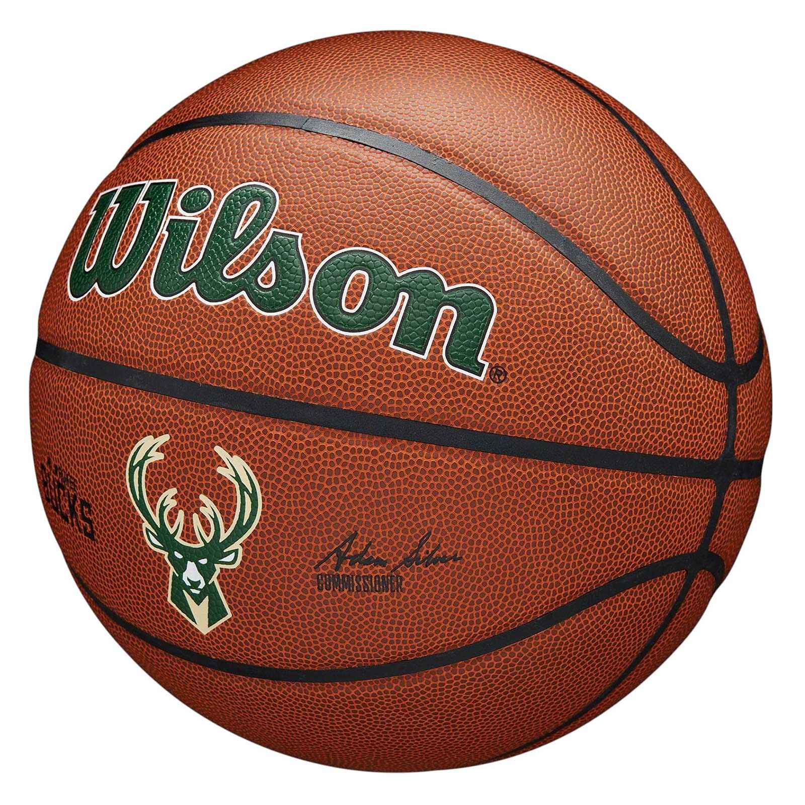 Wilson NBA Milwaukee Bucks Team Alliance Basketball - Image 2