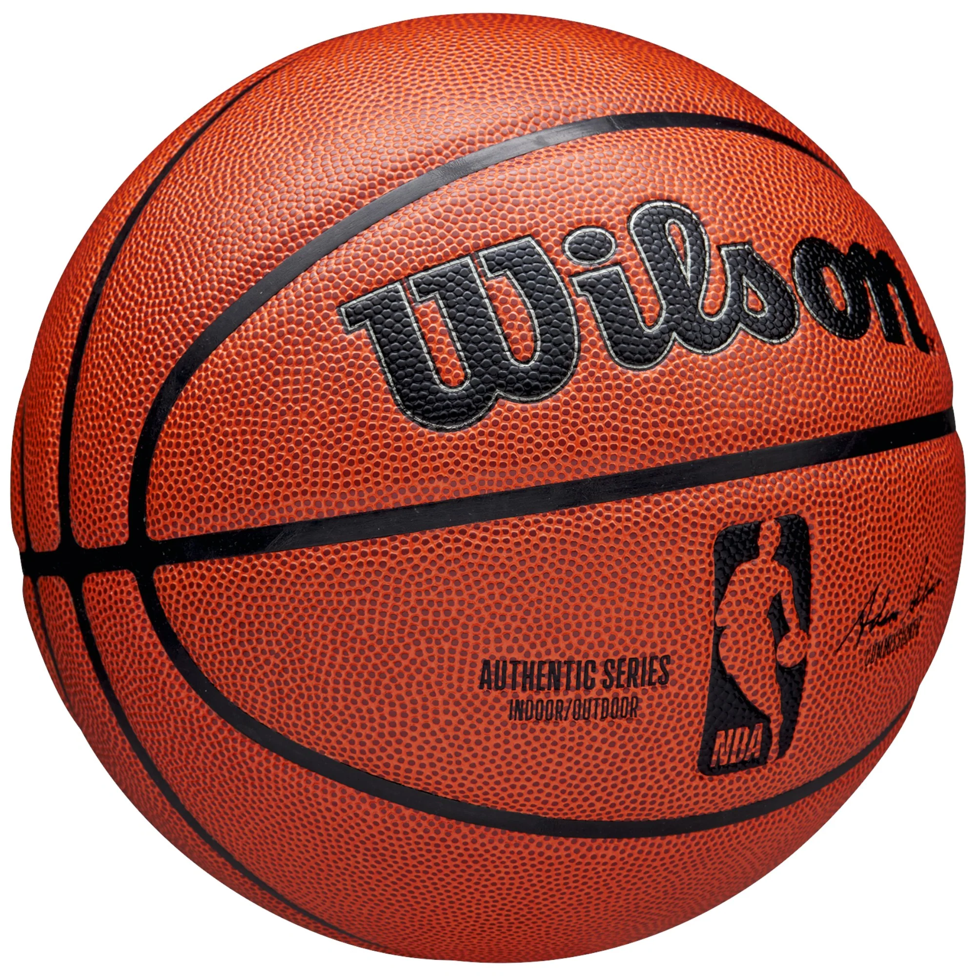 Wilson NBA Authentic Series Indoor Outdoor Basketball - Size 7
