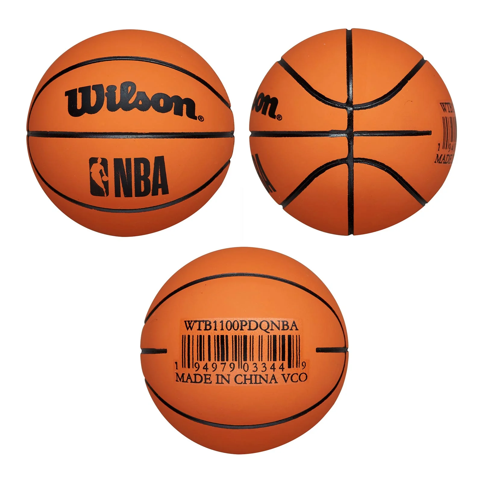 Wilson NBA Mini Dribbler NBA Version Basketball - Image 7