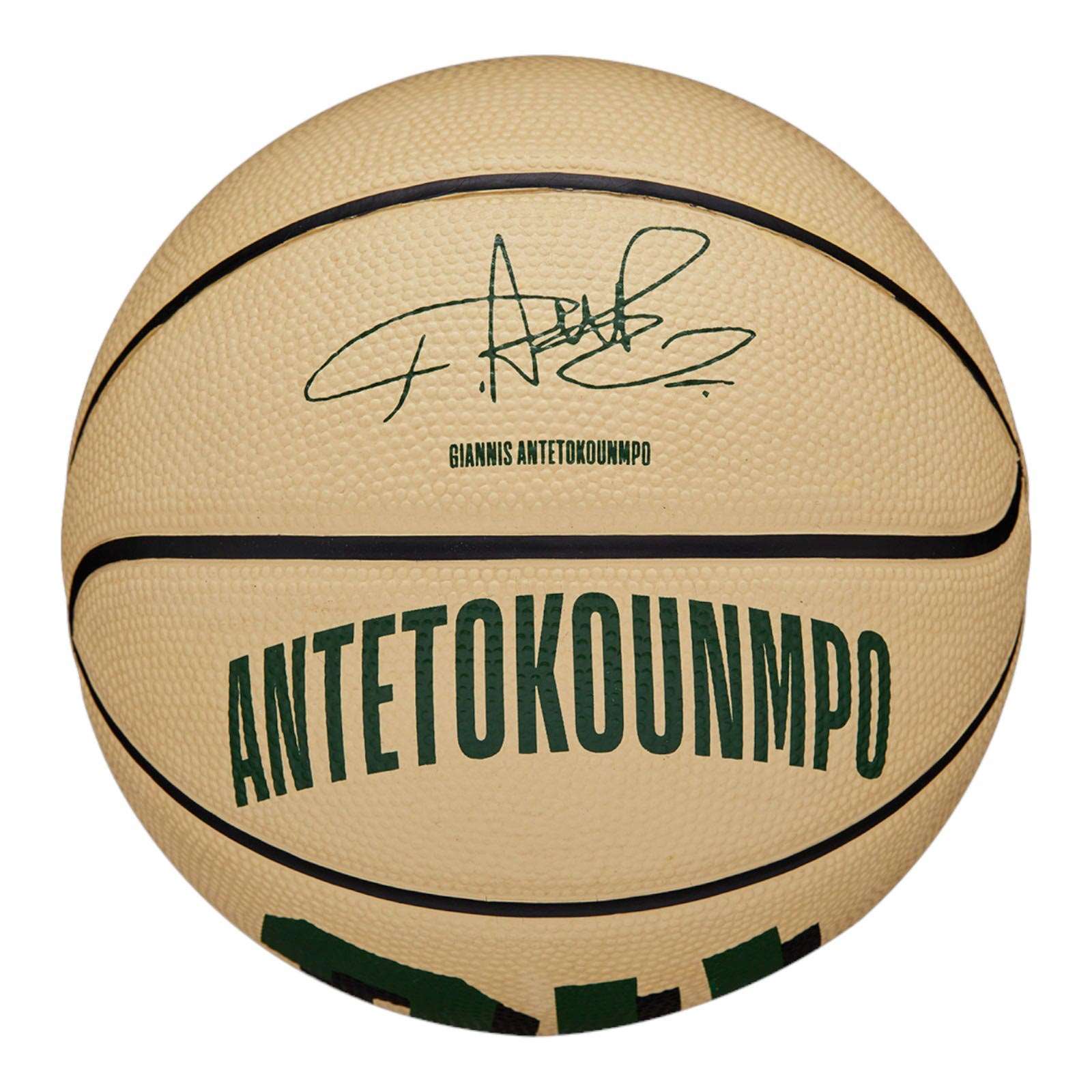 Wilson NBA Size 3 Player Icon Giannis Gre Mini Basketball - Image 2