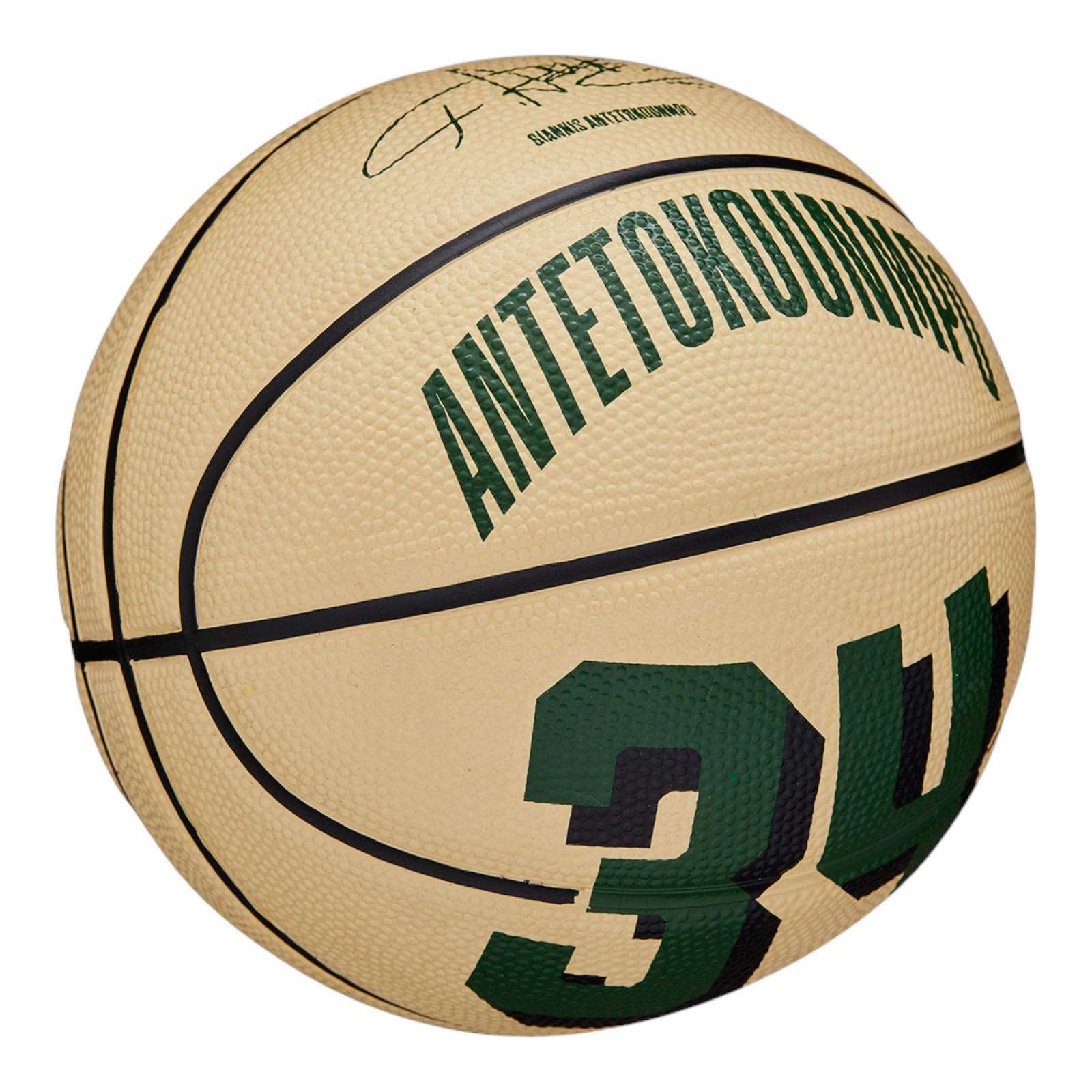 Wilson NBA Size 3 Player Icon Giannis Gre Mini Basketball - Image 5