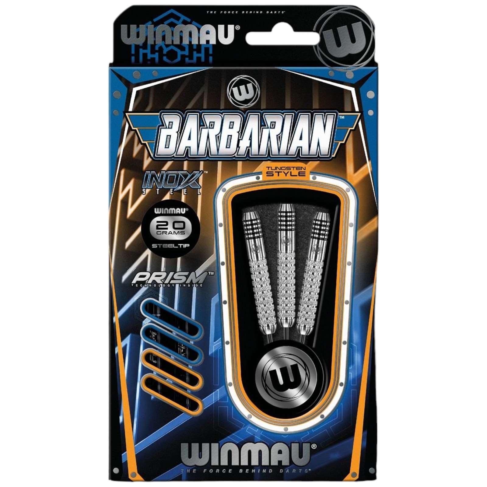 Winmau Barbarian Inox Steel 20G Darts - Image 3