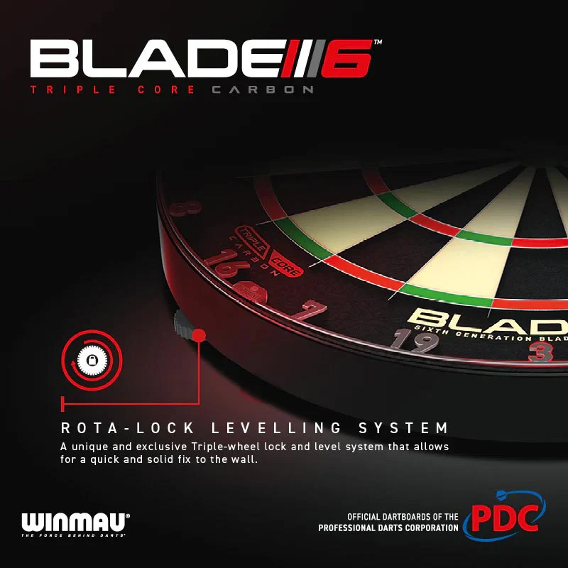 Winmau Blade 6 Triple Core Dartboard - Image 5