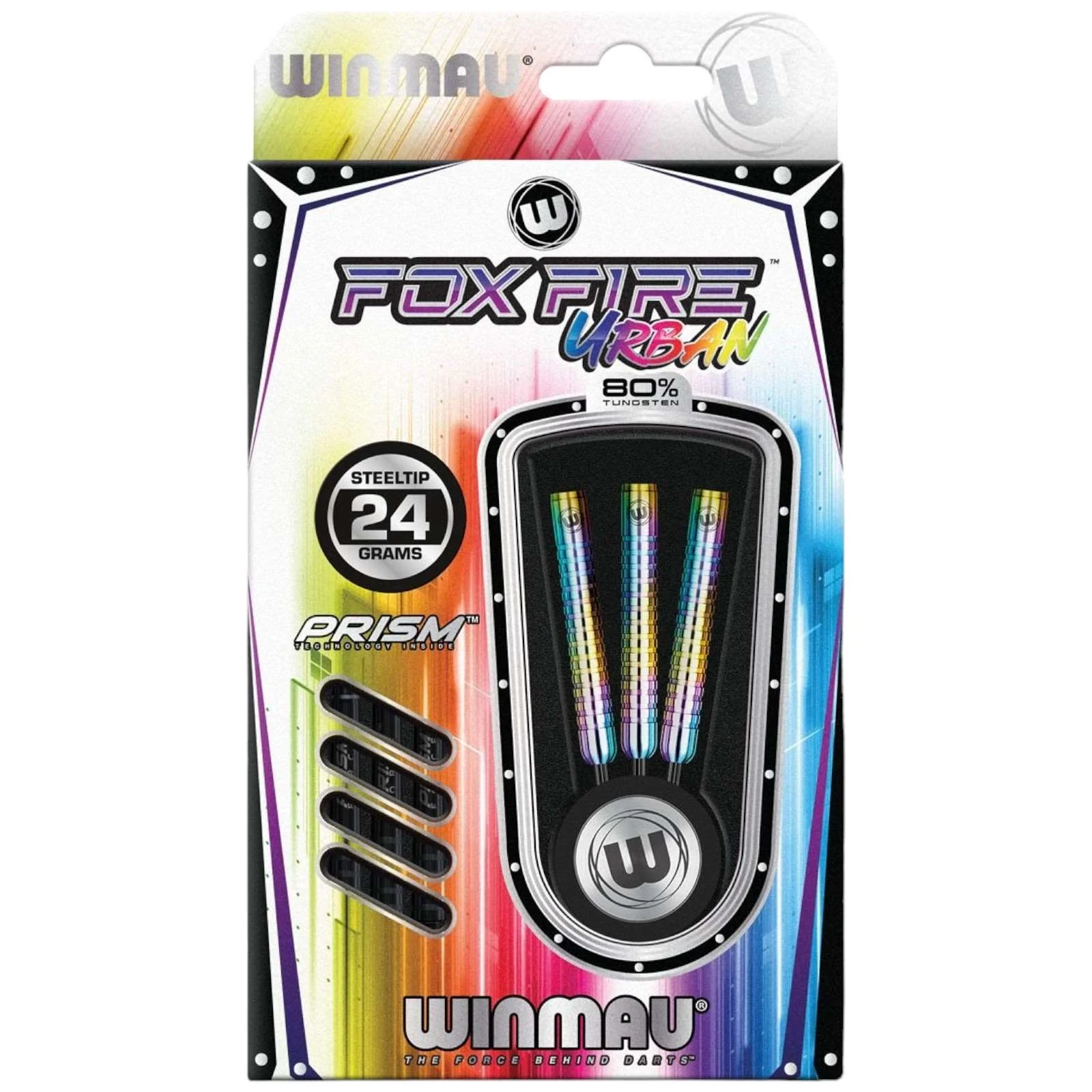 Winmau Foxfire Urban 80% Tungsten Alloy 24G Darts - Image 3
